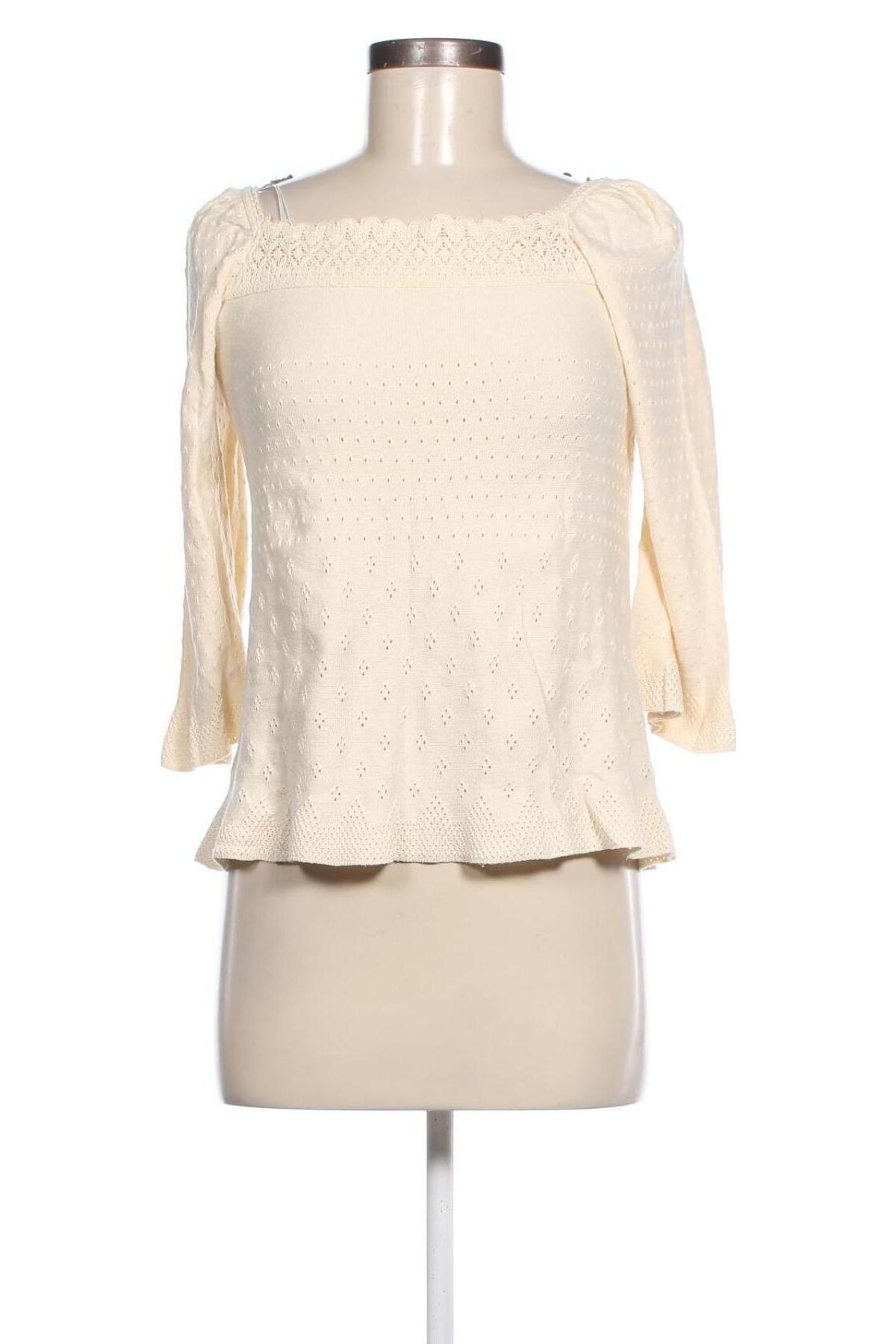 Damenpullover H&M Divided, Größe M, Farbe Ecru, Preis € 8,49