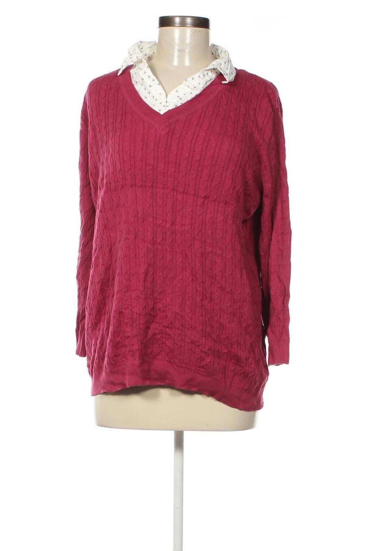 Damenpullover JD Williams, Größe XXL, Farbe Rosa, Preis 6,99 €