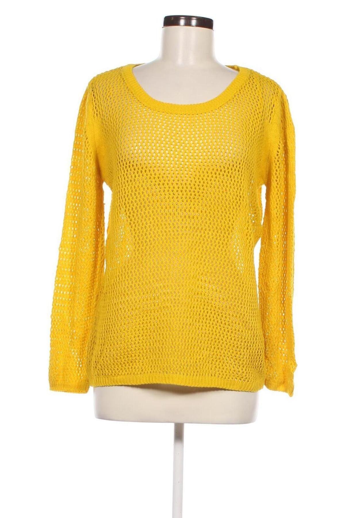 Damenpullover Janina, Größe L, Farbe Gelb, Preis 4,99 €