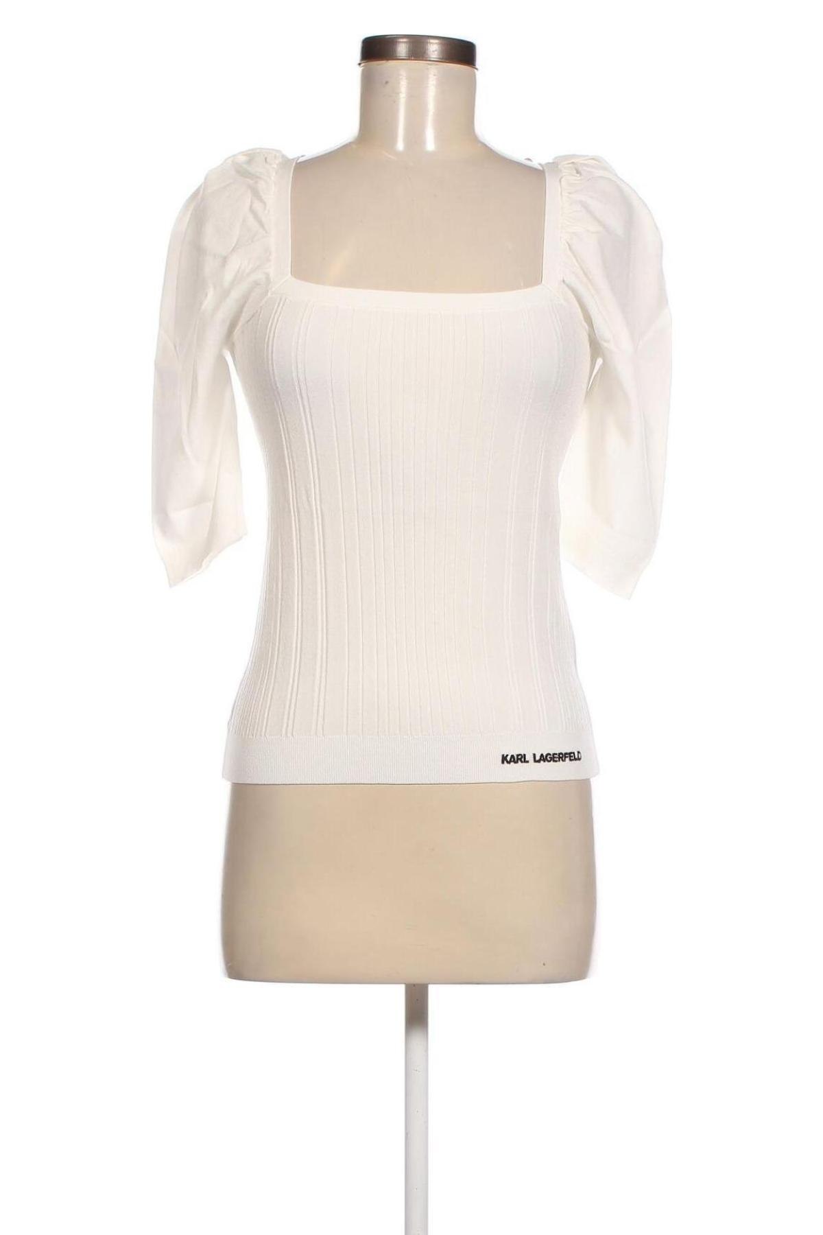 Damenpullover Karl Lagerfeld, Größe XS, Farbe Weiß, Preis € 157,22