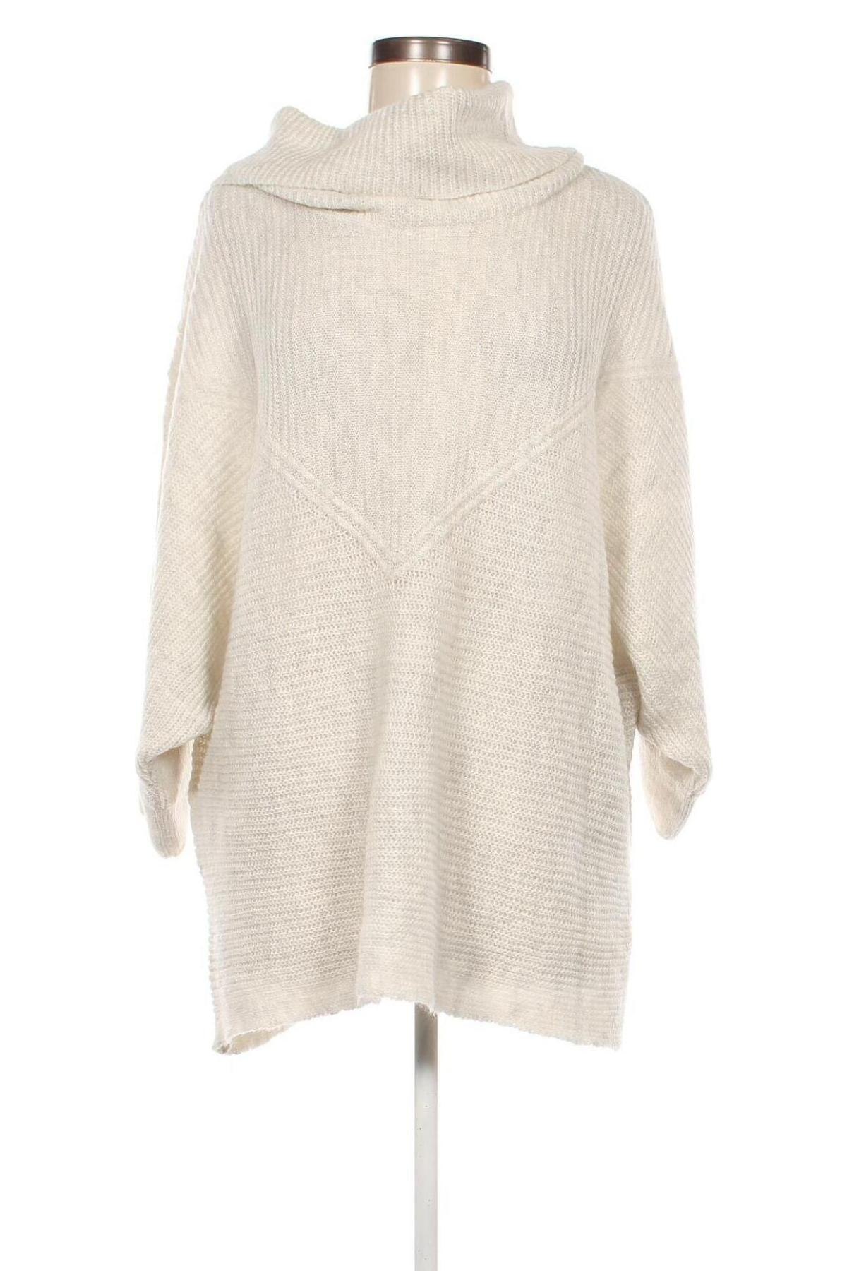 Damenpullover Laura Torelli, Größe L, Farbe Ecru, Preis 7,49 €