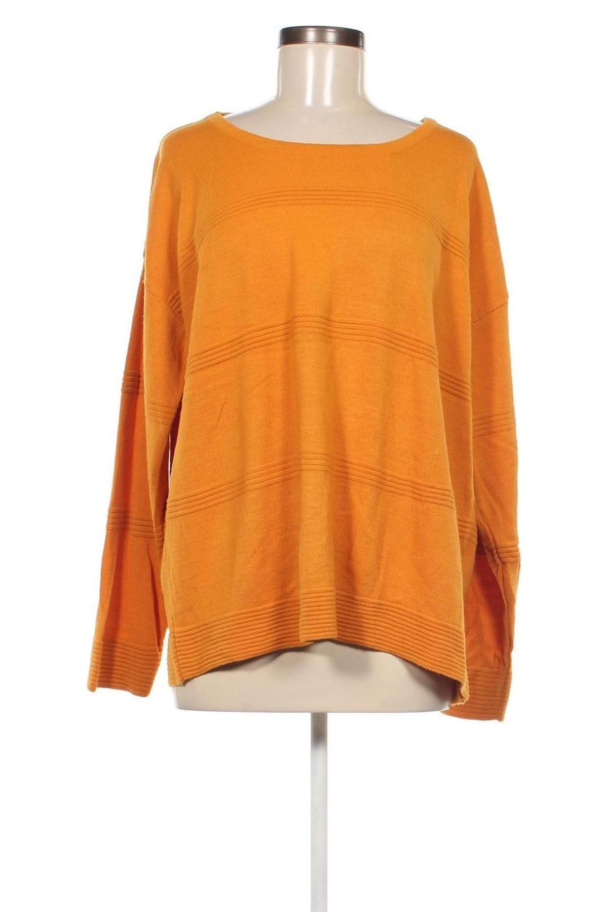 Damenpullover Laura Torelli, Größe L, Farbe Gelb, Preis 7,49 €