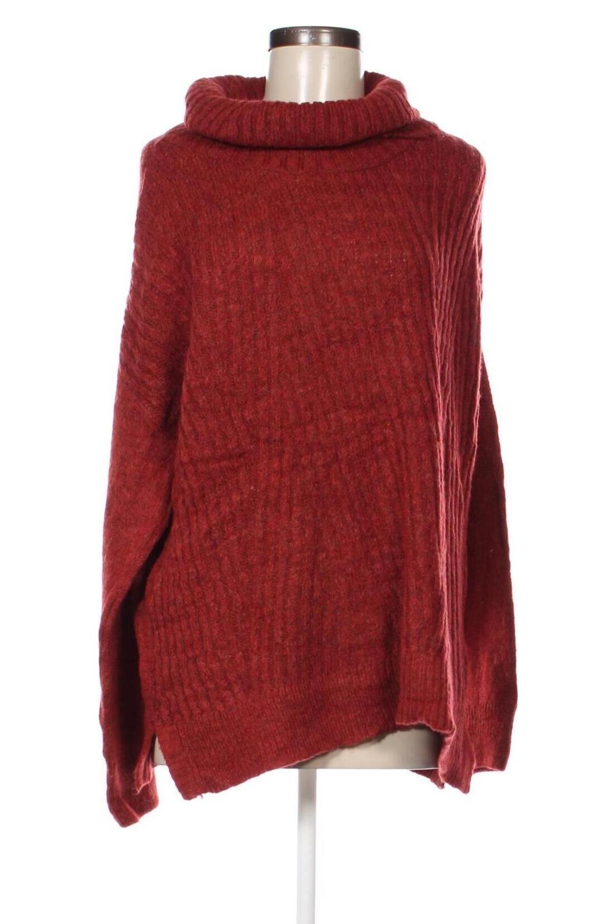 Damenpullover Laura Torelli, Größe L, Farbe Rot, Preis 7,49 €