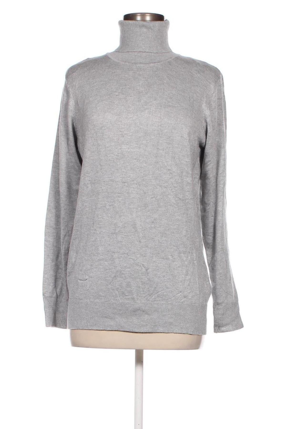 Damenpullover Laura Torelli, Größe L, Farbe Grau, Preis 8,29 €