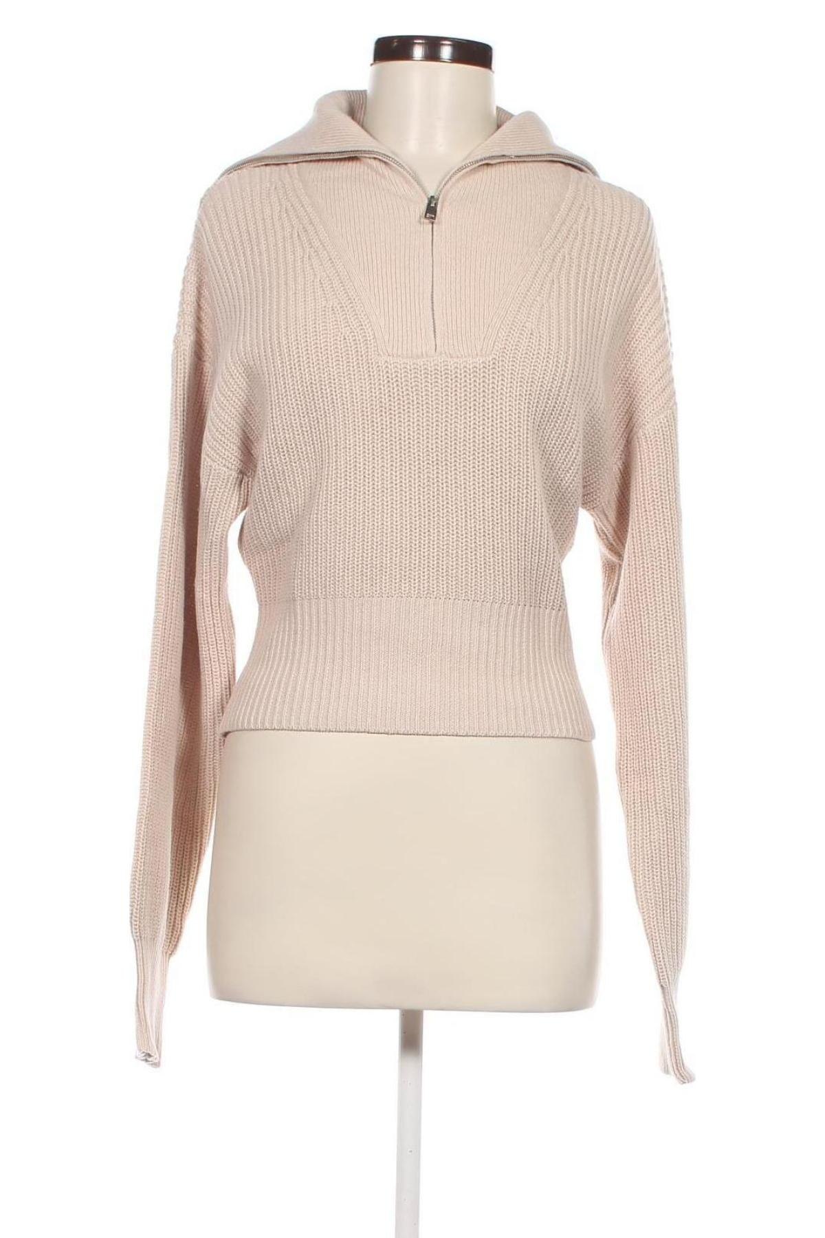 Damski sweter LeGer By Lena Gercke X About you, Rozmiar M, Kolor Beżowy, Cena 99,99 zł