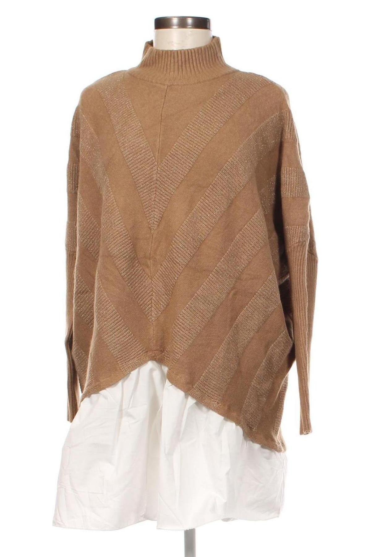 Damenpullover M&V, Größe S, Farbe Beige, Preis 7,49 €