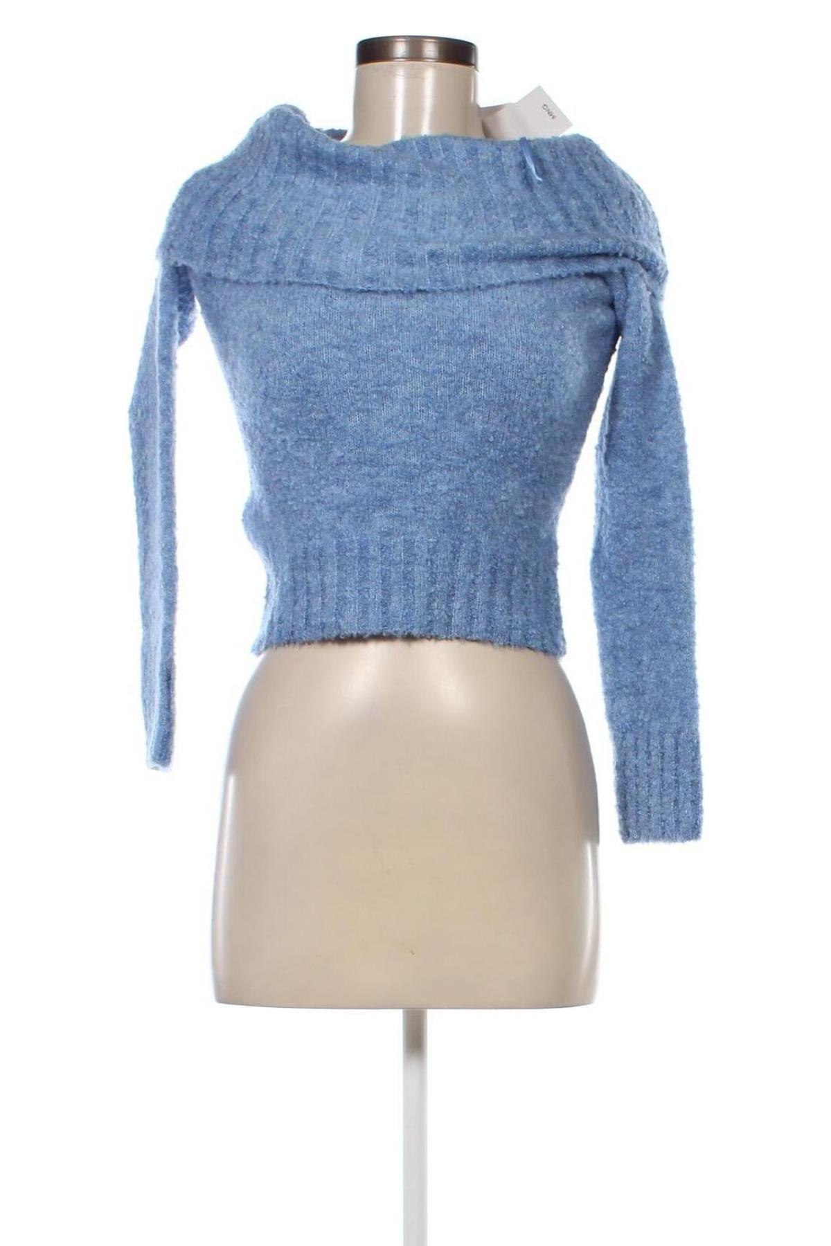 Damenpullover Mango, Größe XS, Farbe Blau, Preis € 31,96