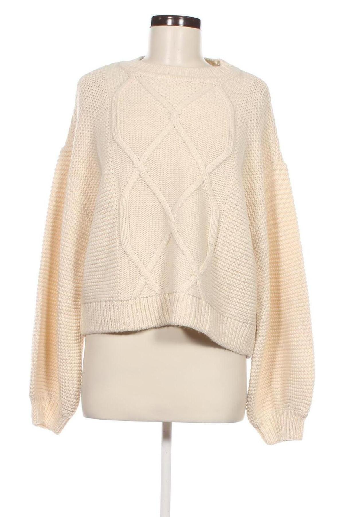 Damenpullover Vero Moda, Größe L, Farbe Ecru, Preis 11,49 €