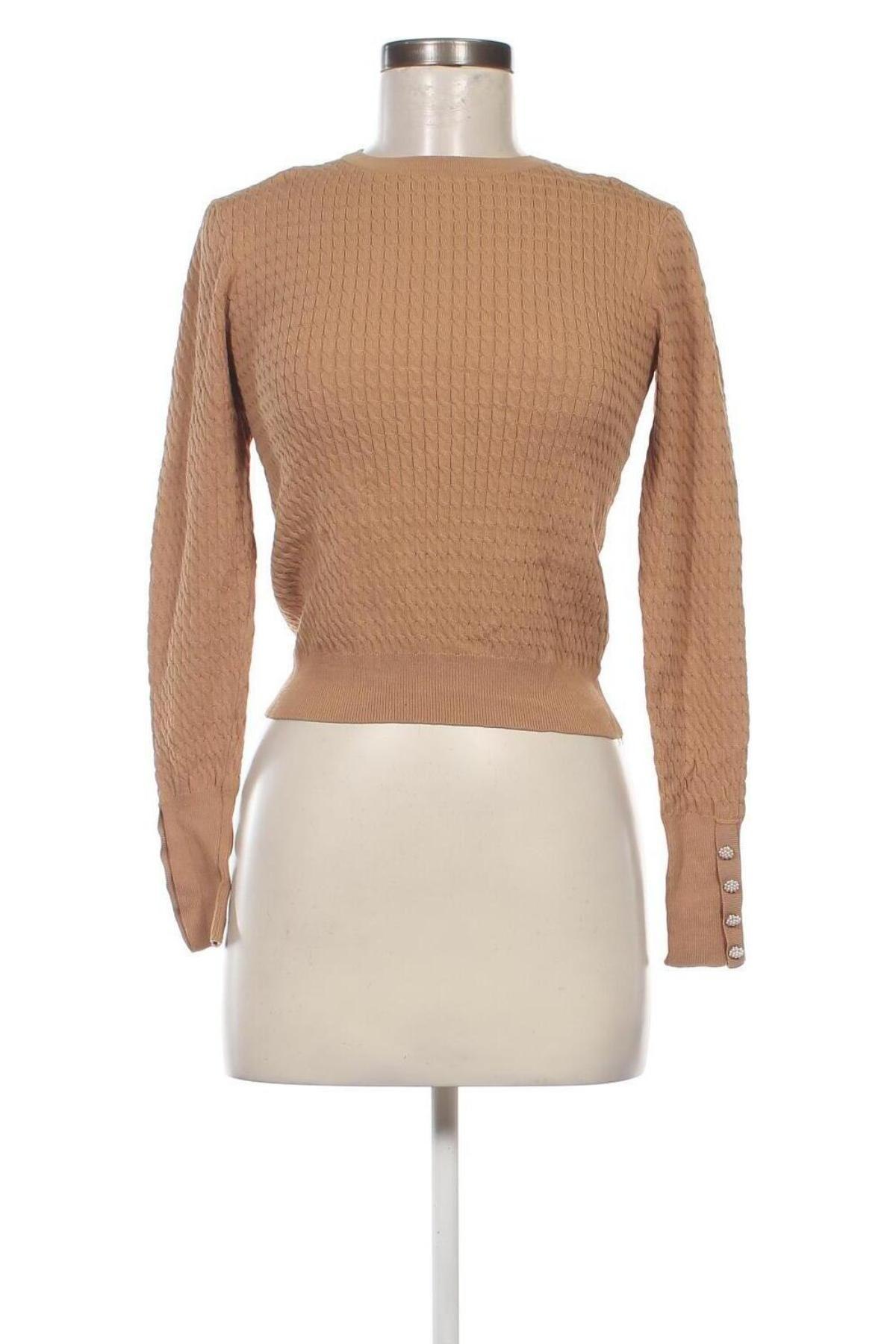 Damenpullover Zara, Größe M, Farbe Beige, Preis € 18,79