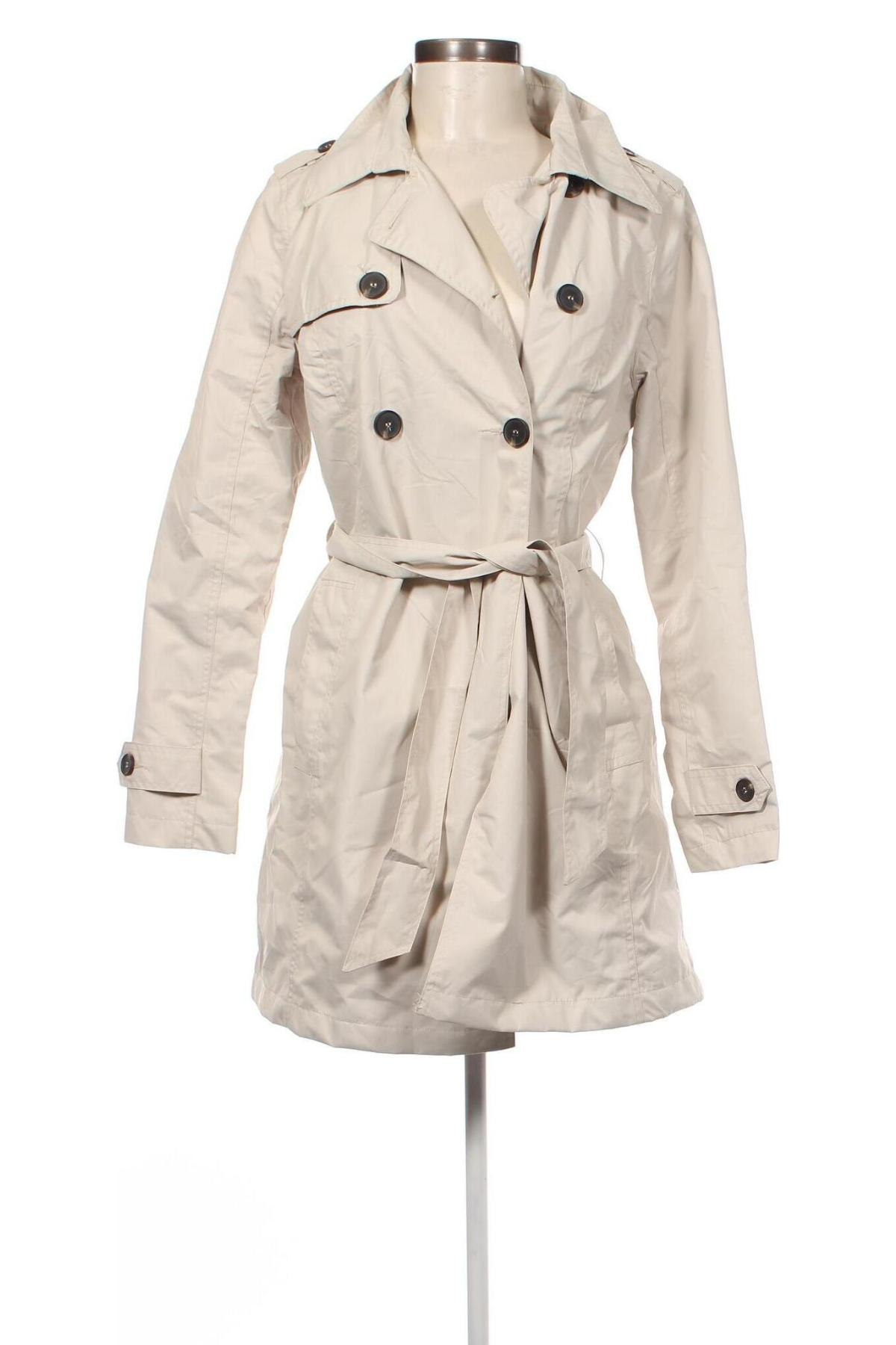 Trench de femei Active By Tchibo, Mărime S, Culoare Ecru, Preț 246,71 Lei