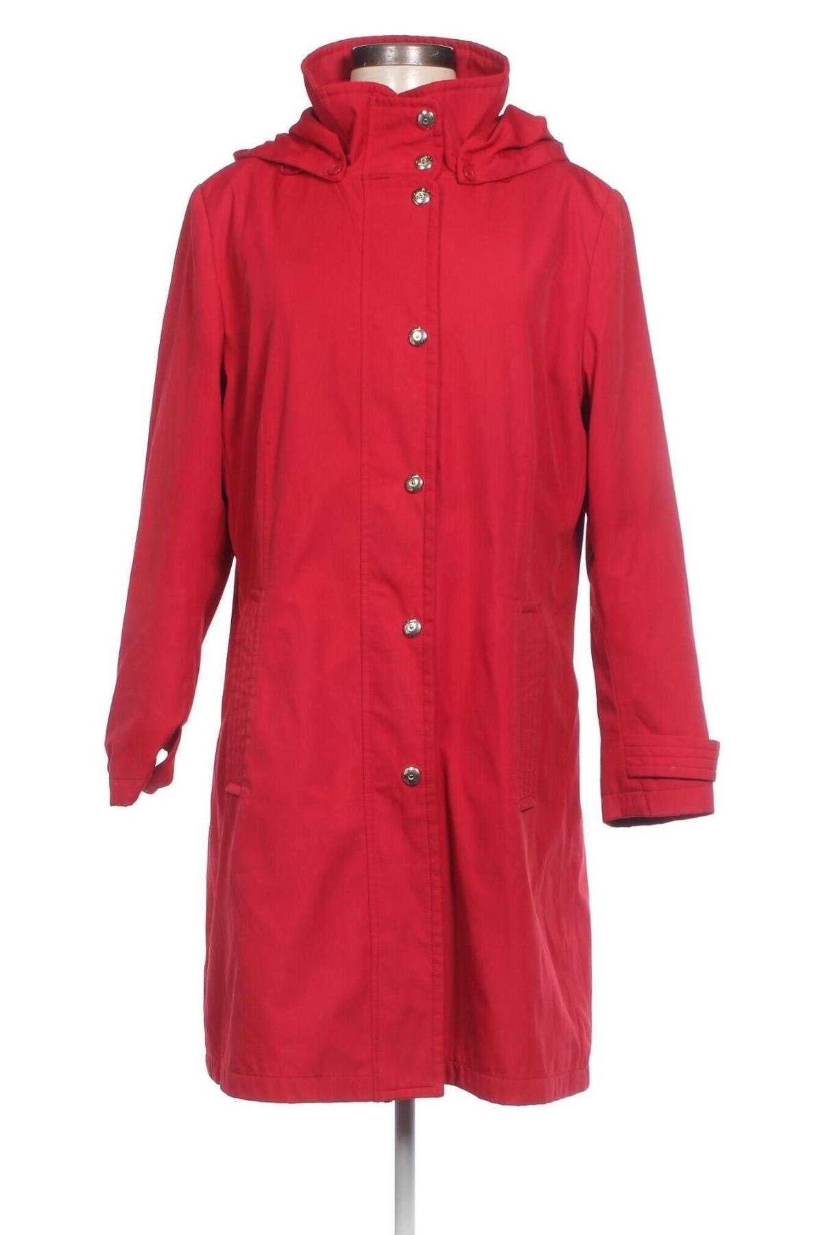 Damen Trenchcoat Centigrade, Größe L, Farbe Rot, Preis 26,99 €