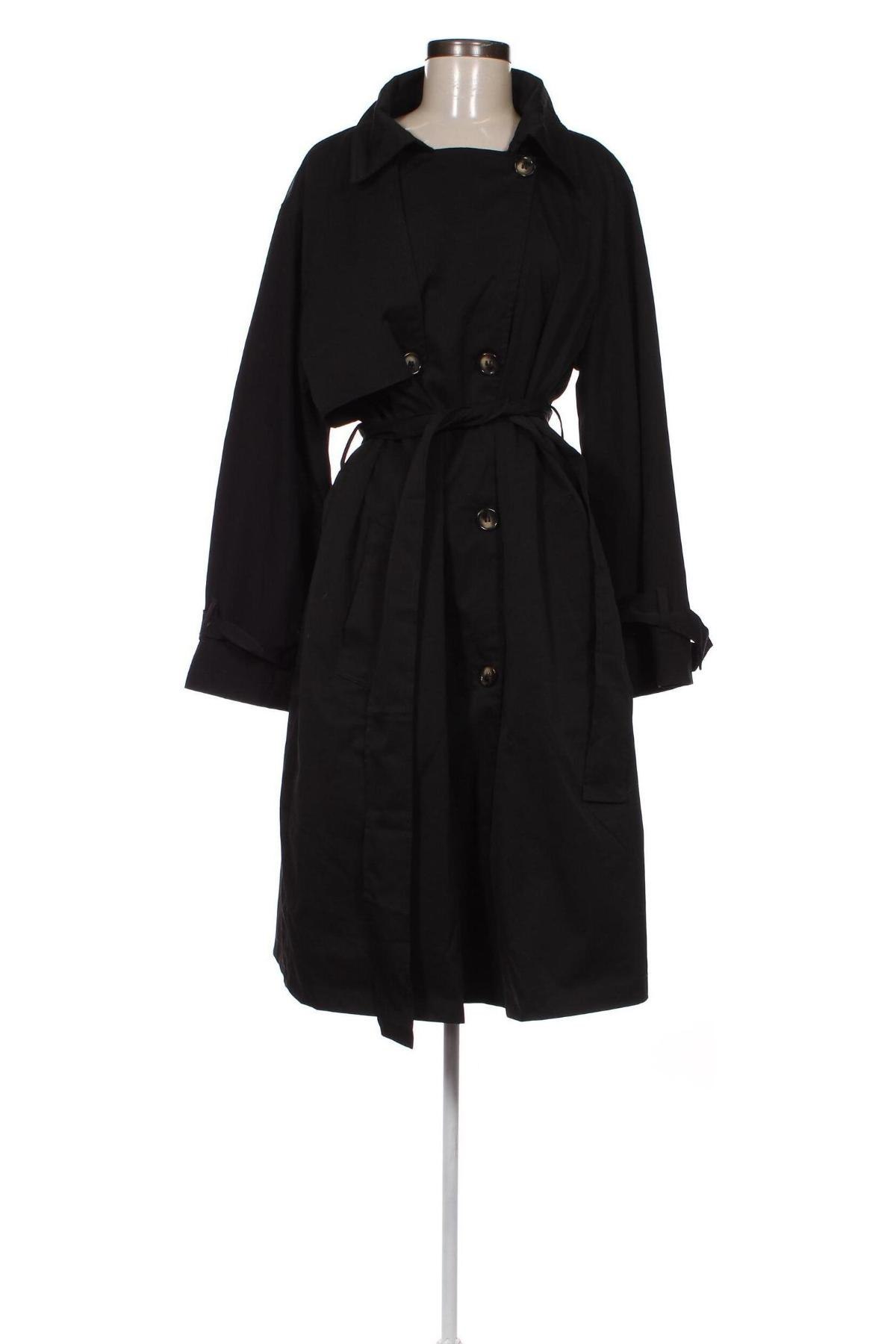 Damen Trench Coat Esmara, Größe XL, Farbe Schwarz, Preis € 54,79