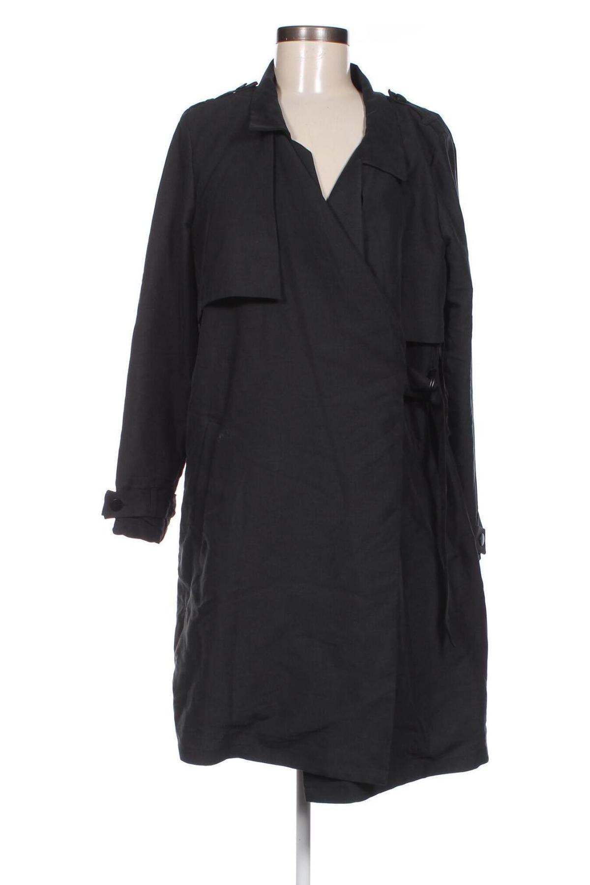 Damen Trench Coat H&M Divided, Größe M, Farbe Grau, Preis € 26,99