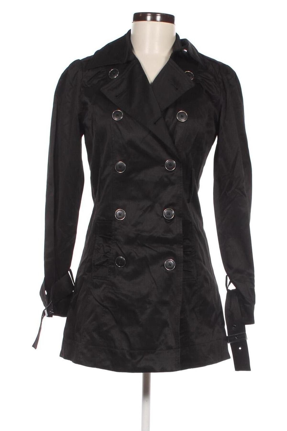 Damen Trenchcoat Portmans, Größe XS, Farbe Schwarz, Preis 10,99 €