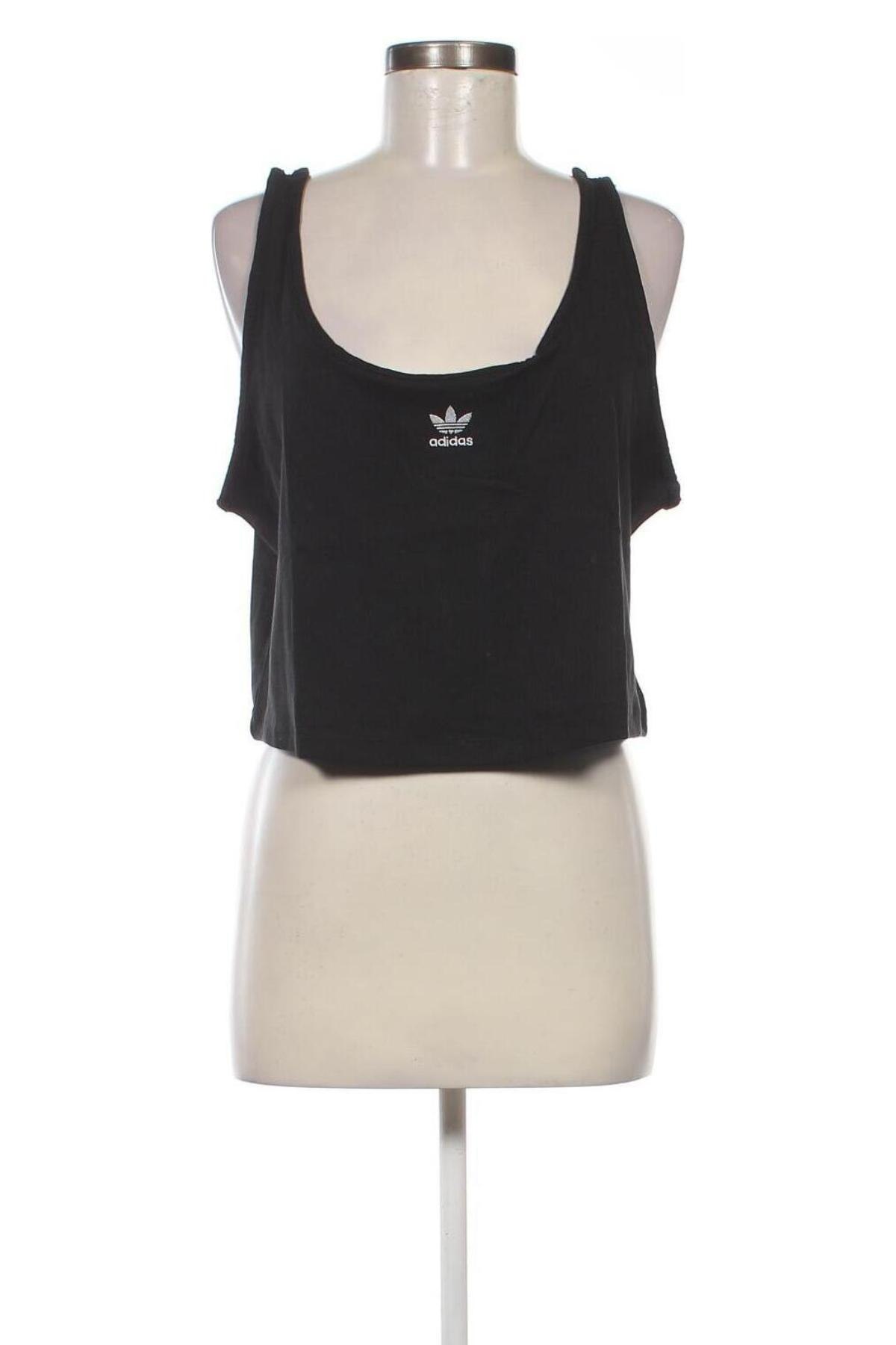 Top sport de damă. Adidas Originals, Mărime XXL, Culoare Negru, Preț 253,29 Lei