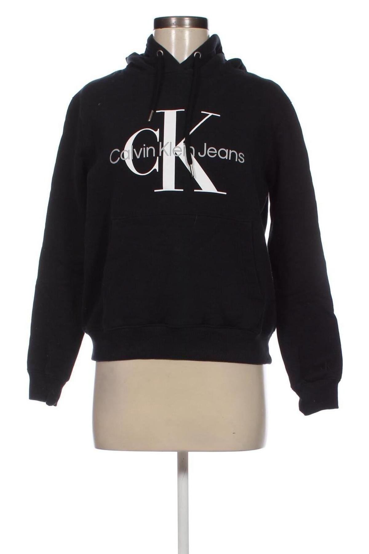 Női sweatshirt Calvin Klein, Méret S, Szín Fekete, Ár 39 535 Ft