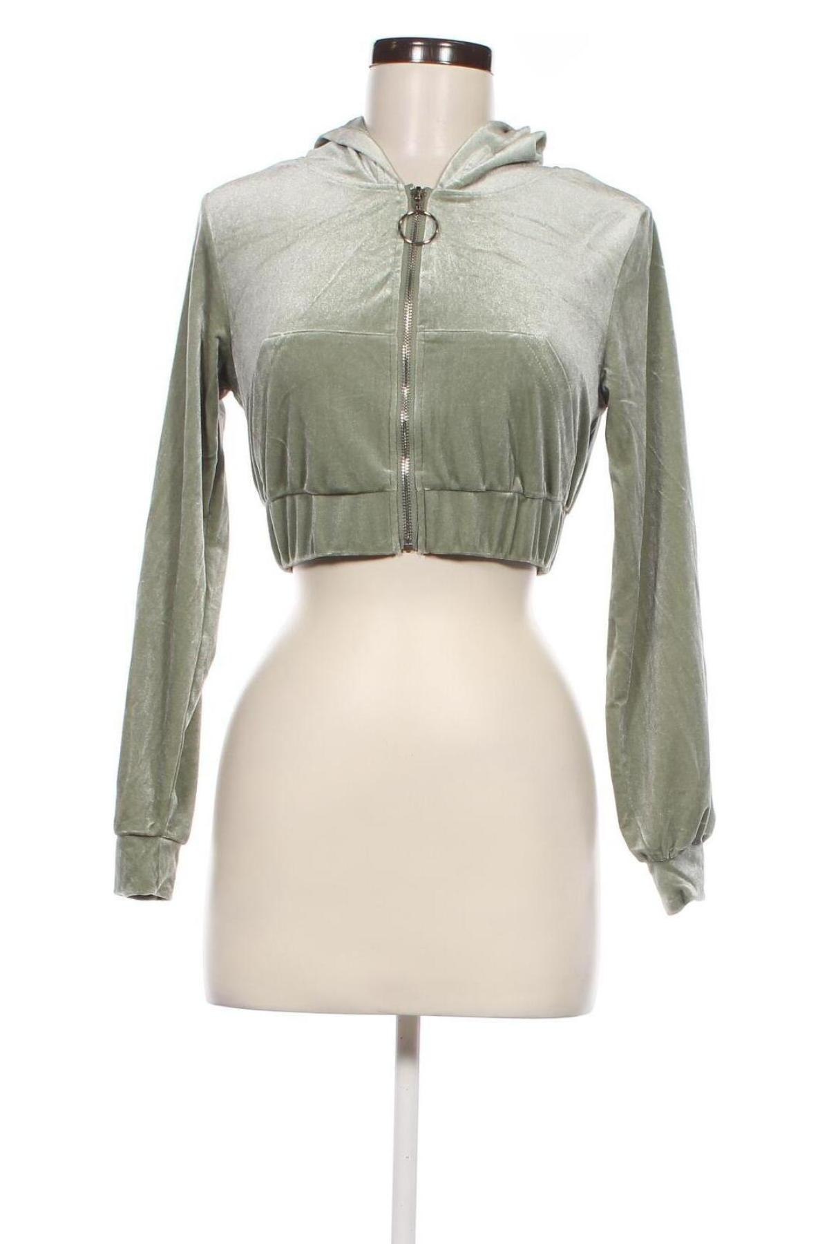 Hanorac de femei SHEIN, Mărime XS, Culoare Verde, Preț 95,39 Lei