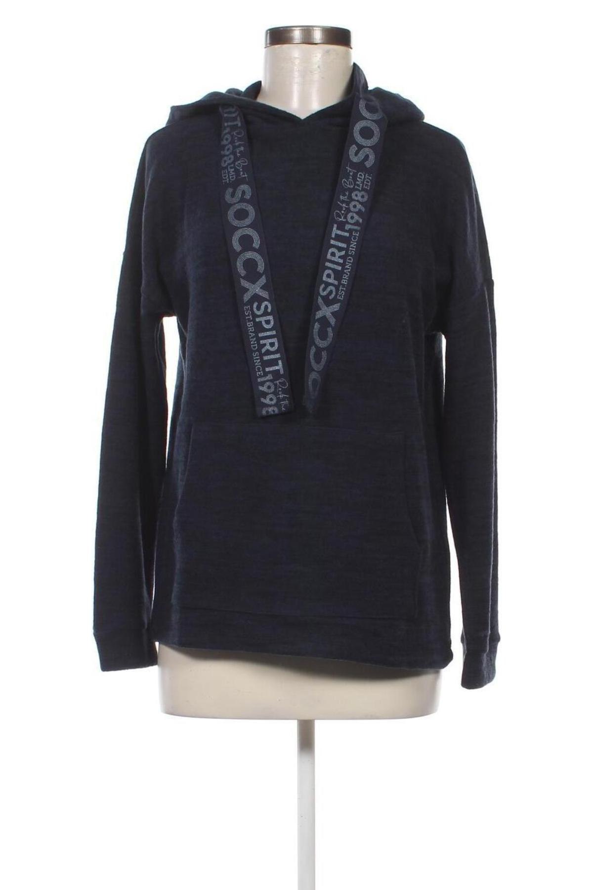 Damen Sweatshirt Soccx, Größe S, Farbe Blau, Preis € 16,99