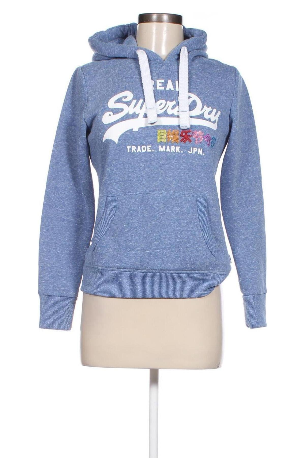 Női sweatshirt Superdry, Méret M, Szín Kék, Ár 9 401 Ft