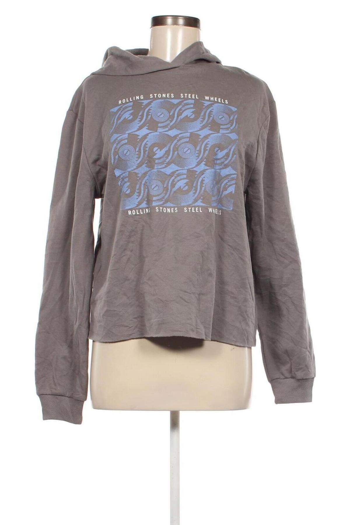 Damen Sweatshirt The Rolling Stones, Größe L, Farbe Grau, Preis 5,49 €