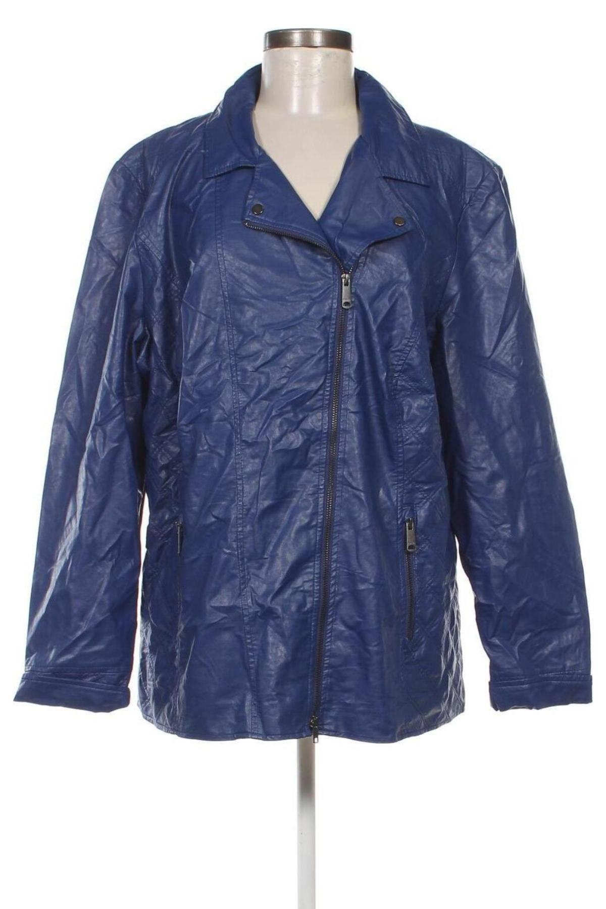 Damen Lederjacke Bonita, Größe XXL, Farbe Blau, Preis 34,10 €