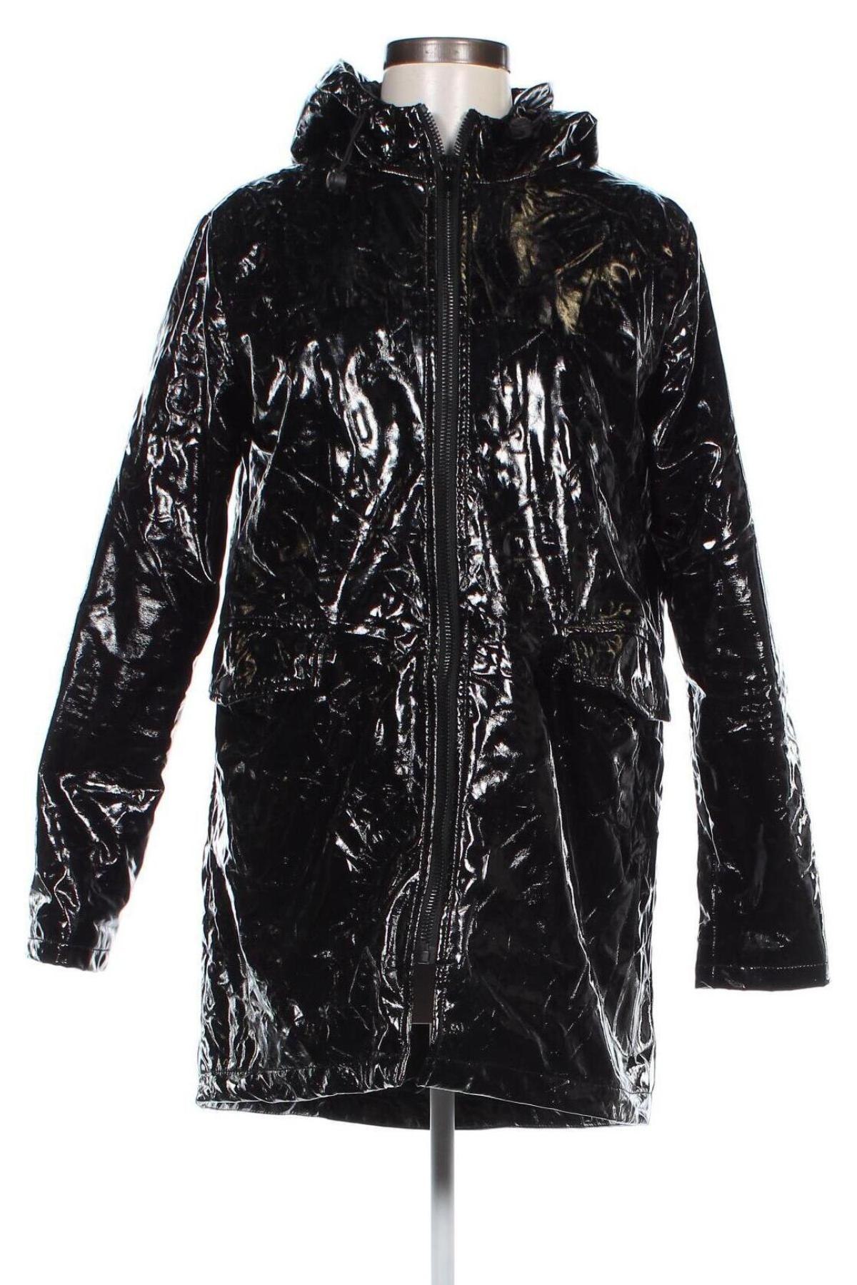 Damen Lederjacke K.zell, Größe M, Farbe Schwarz, Preis 18,99 €