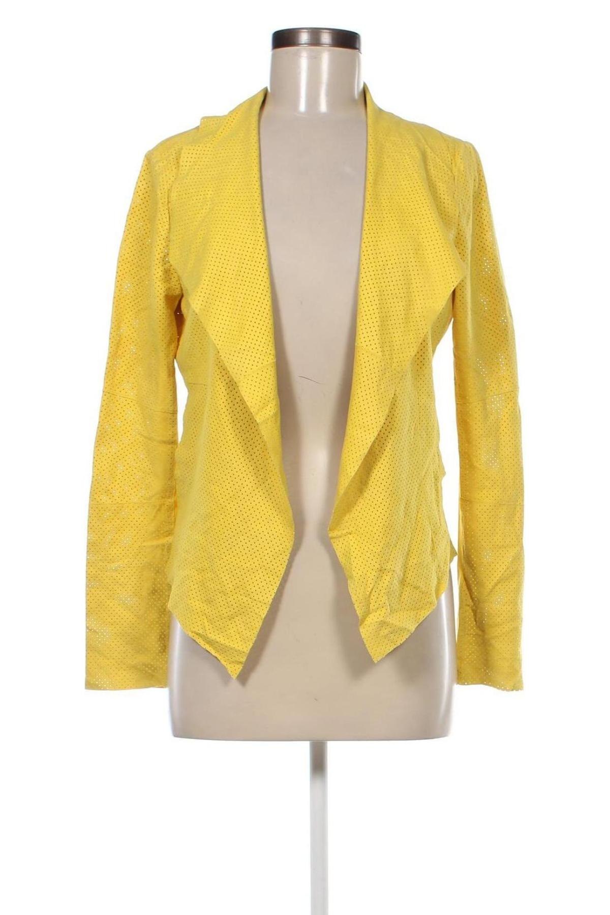 Damen Lederjacke Marc Cain, Größe S, Farbe Gelb, Preis 418,92 €