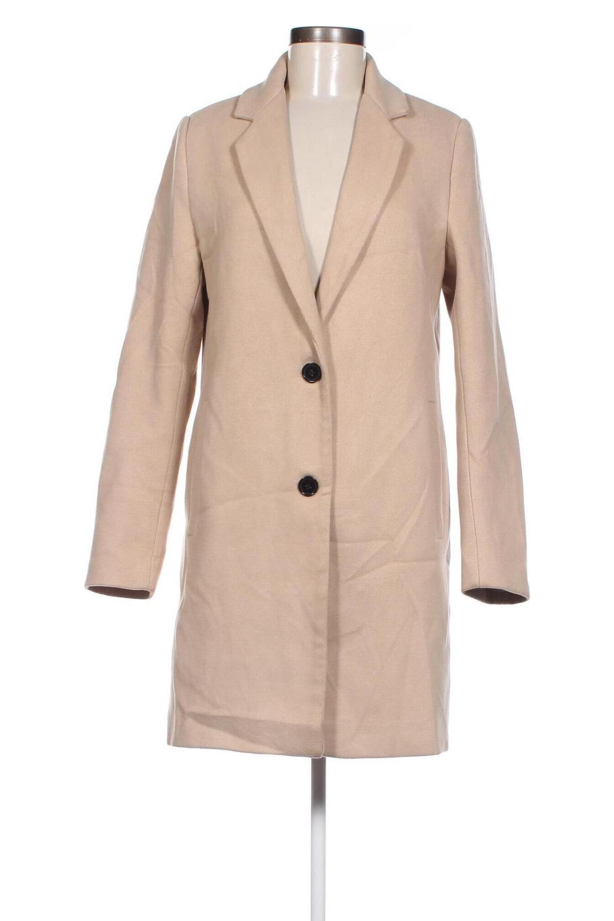 Damenmantel Stradivarius, Größe M, Farbe Beige, Preis € 26,49