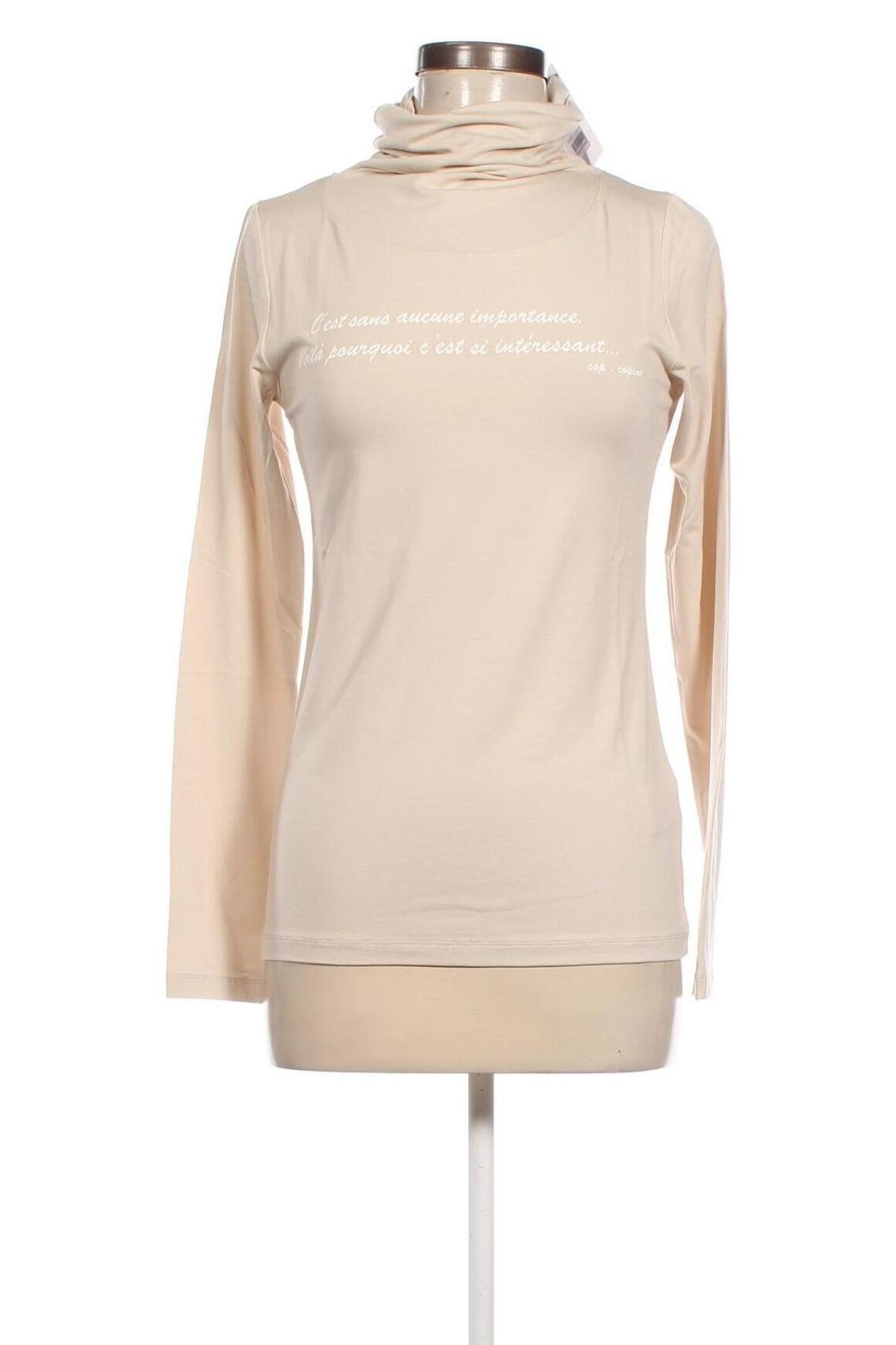 Damen Rollkragen Cop.copine, Größe M, Farbe Beige, Preis € 8,99