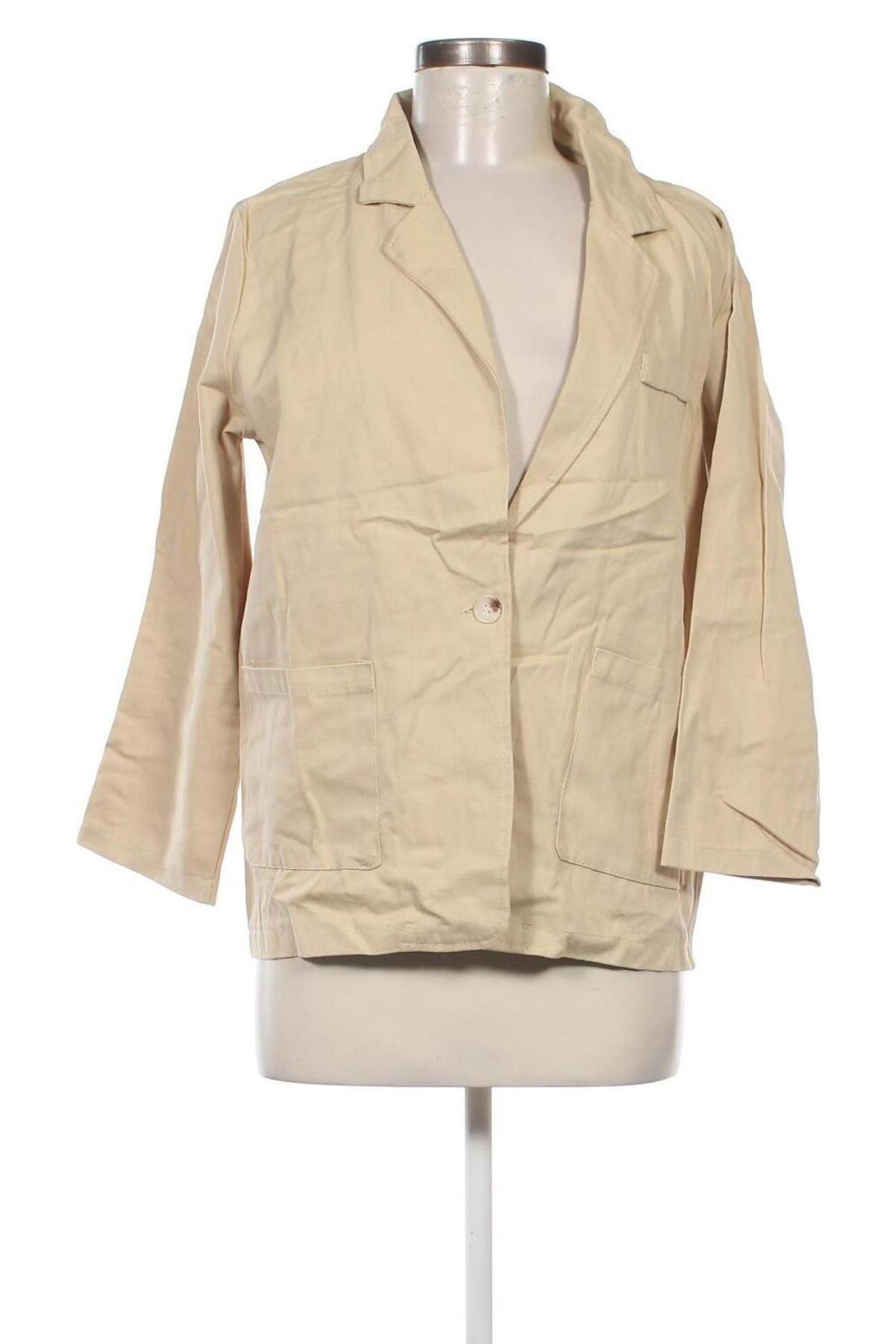 Damen Blazer, Größe M, Farbe Beige, Preis € 6,99