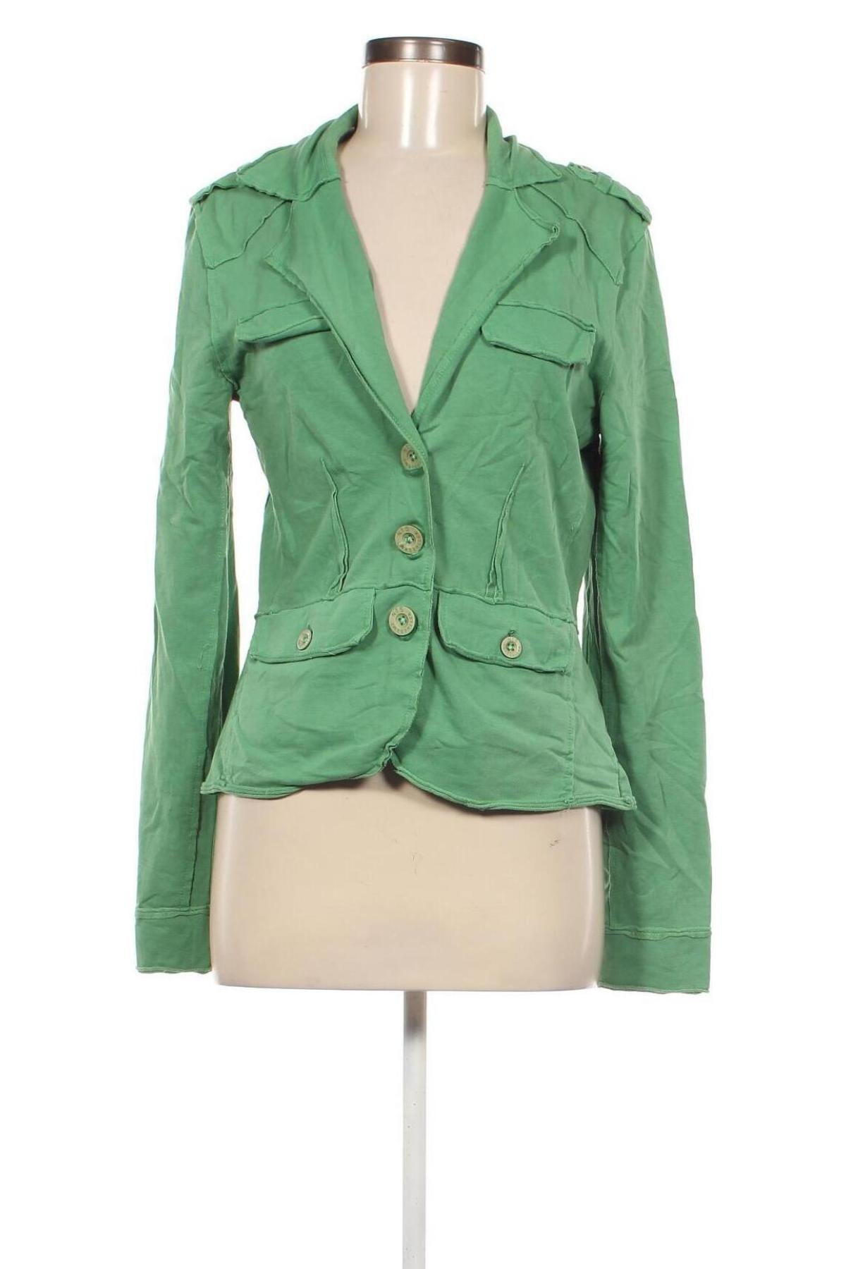 Damen Blazer, Größe M, Farbe Grün, Preis 7,99 €