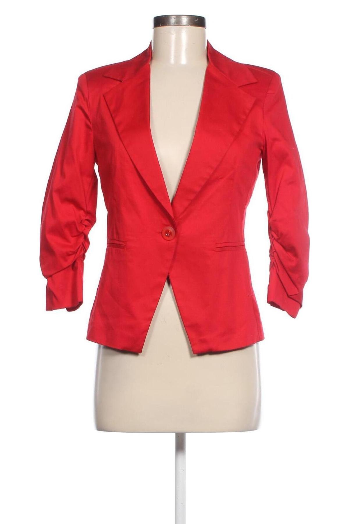 Damen Blazer, Größe M, Farbe Rot, Preis 25,49 €