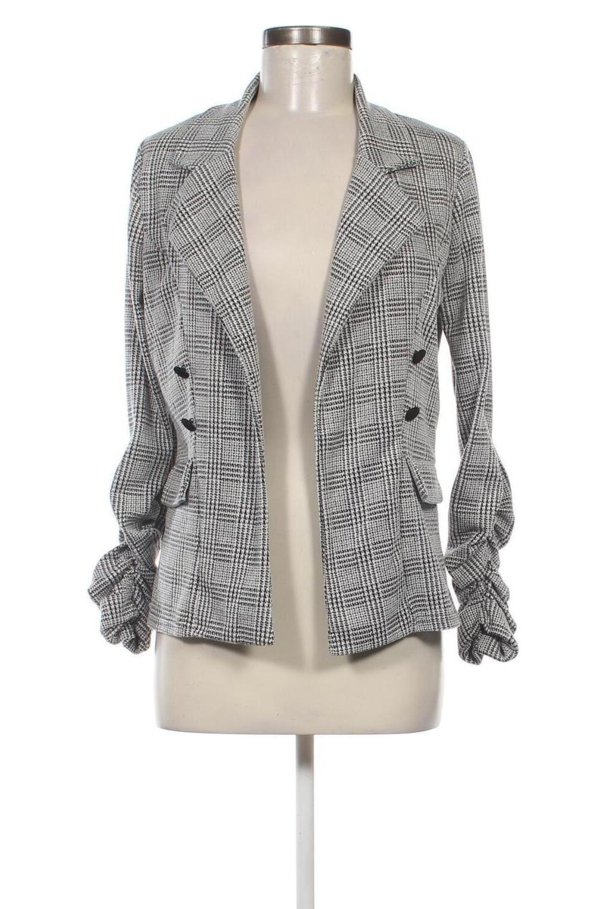 Damen Blazer Boohoo, Größe M, Farbe Grau, Preis € 7,99