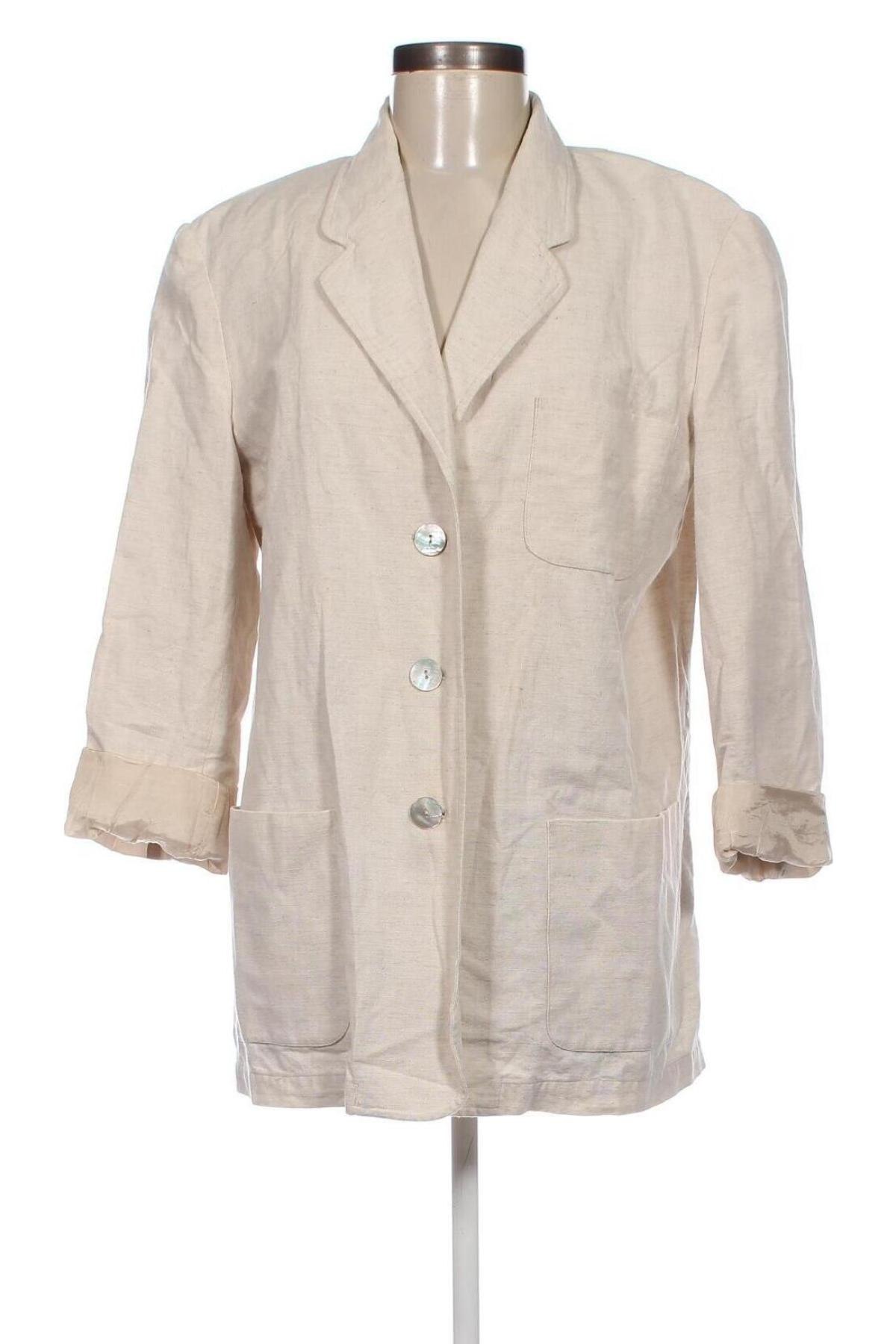 Damen Blazer Boysen's, Größe M, Farbe Beige, Preis € 14,99