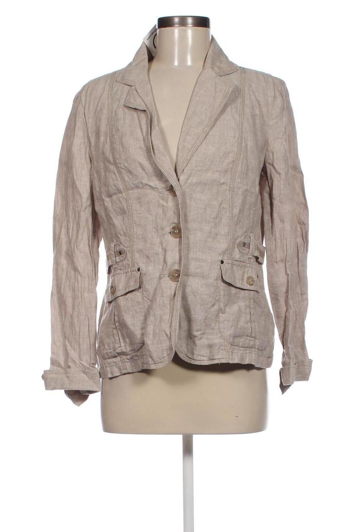 Damen Blazer Canda, Größe M, Farbe Beige, Preis 22,46 €