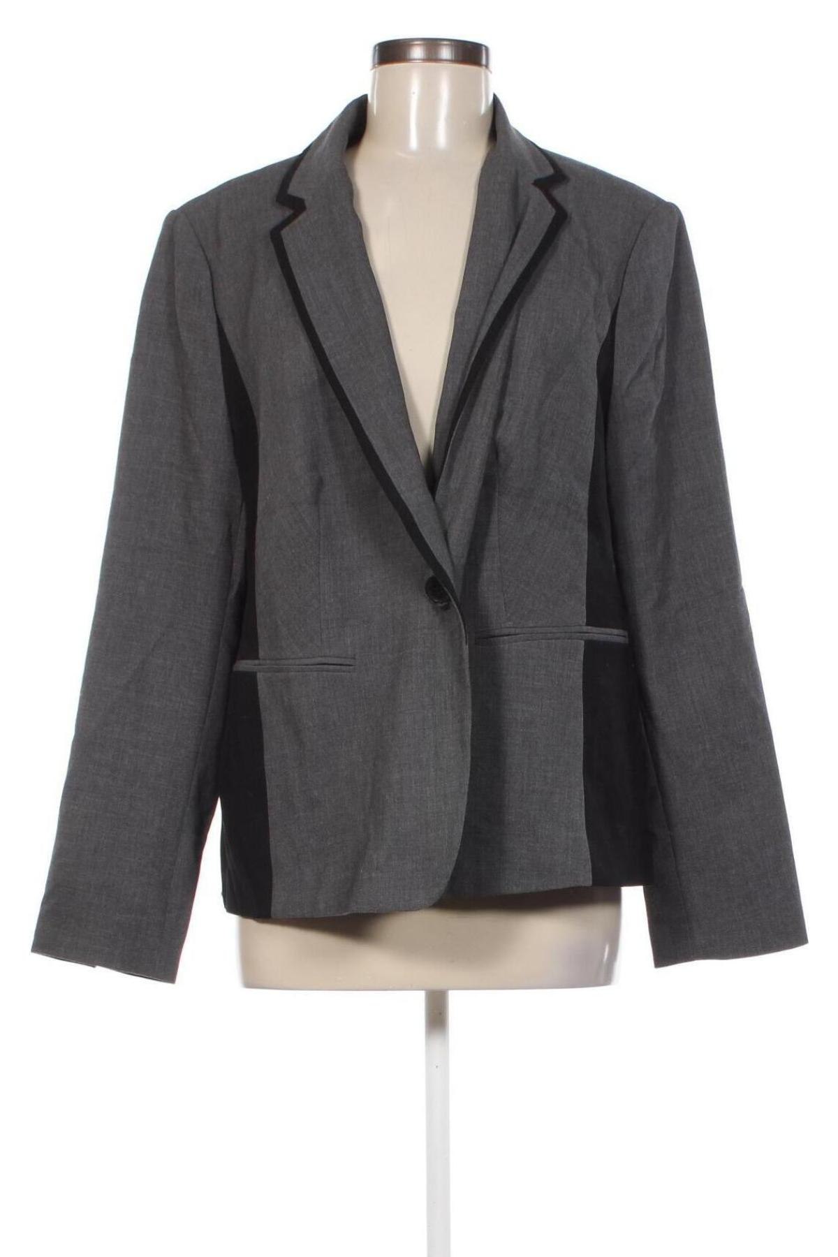 Damen Blazer Canda, Größe XXL, Farbe Grau, Preis 8,49 €