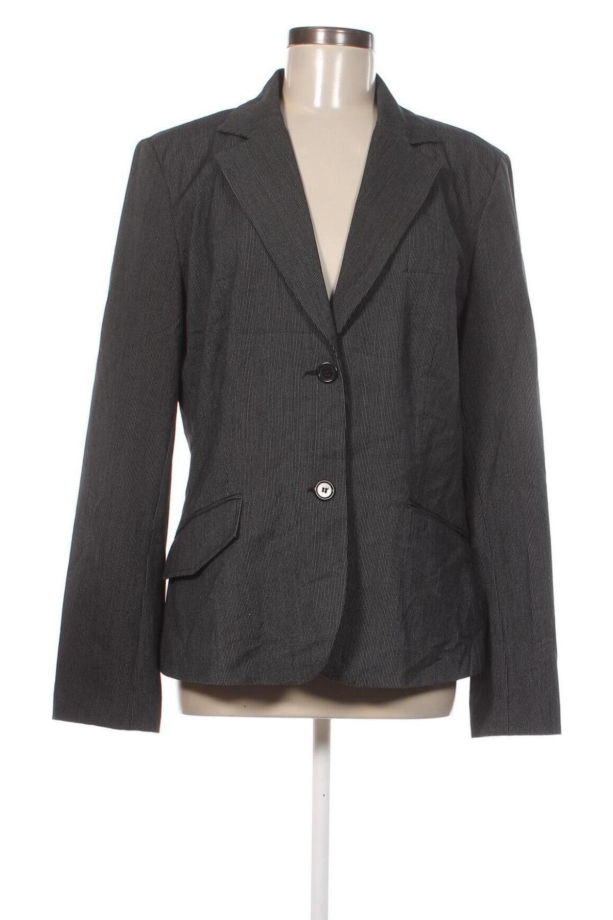 Damen Blazer Comma,, Größe XL, Farbe Grau, Preis 11,99 €