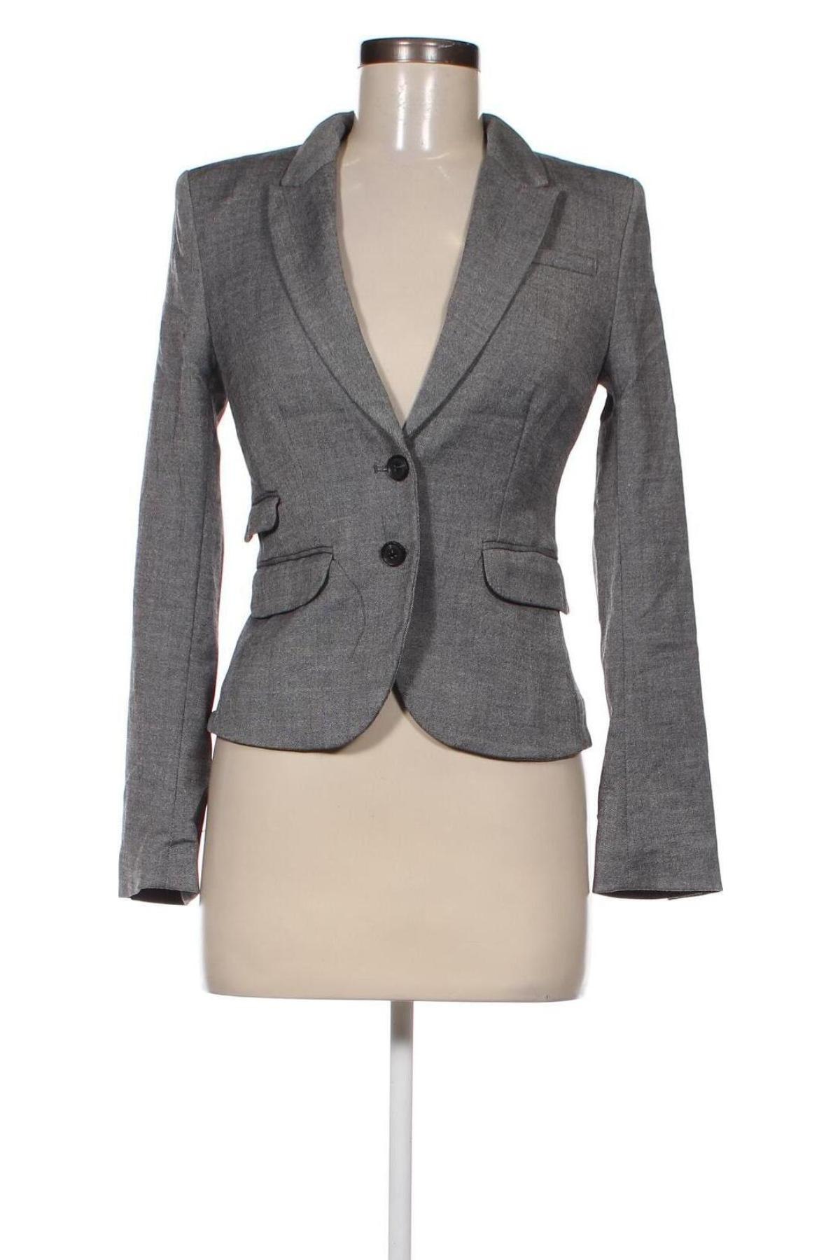 Damen Blazer H&M, Größe S, Farbe Grau, Preis 7,99 €