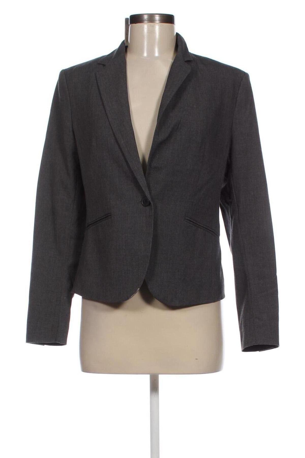 Damen Blazer H&M, Größe L, Farbe Grau, Preis 21,33 €