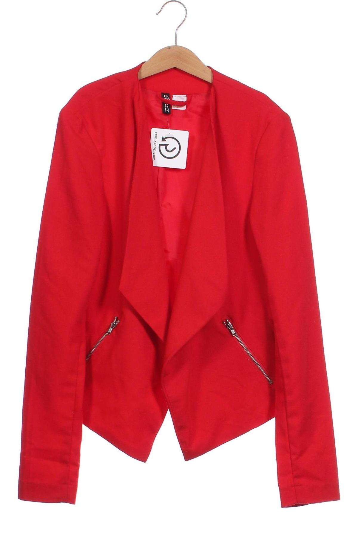 Damen Blazer H&M Divided, Größe XS, Farbe Rot, Preis 14,99 €