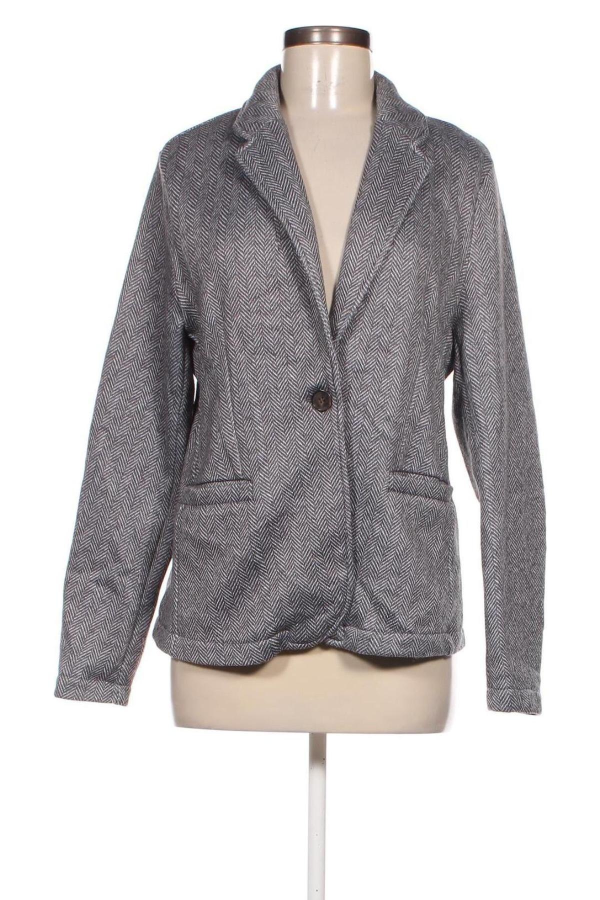 Damen Blazer Lands' End, Größe M, Farbe Grau, Preis 3,99 €