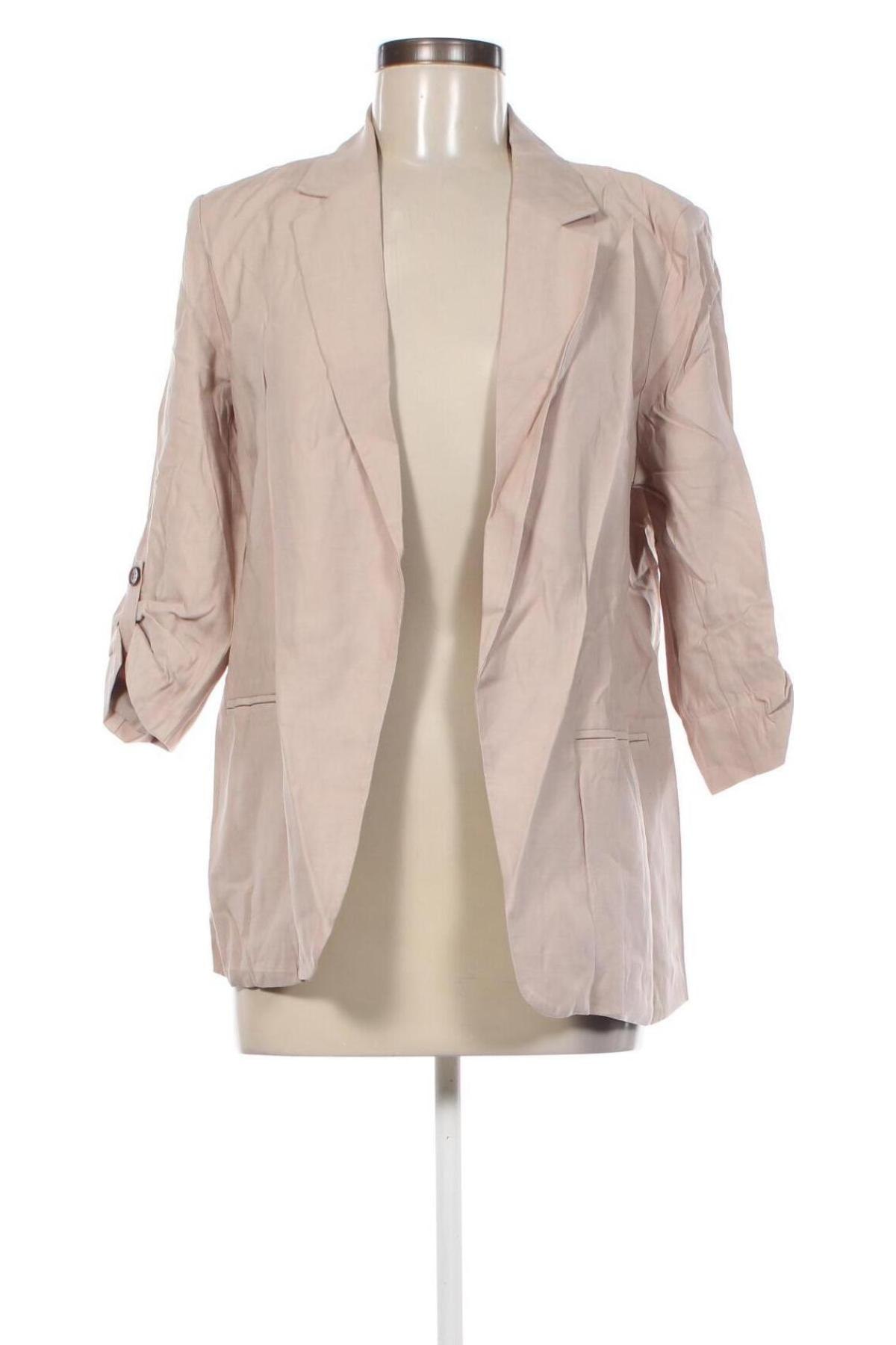 Damen Blazer Love Bonito, Größe M, Farbe Beige, Preis 7,49 €