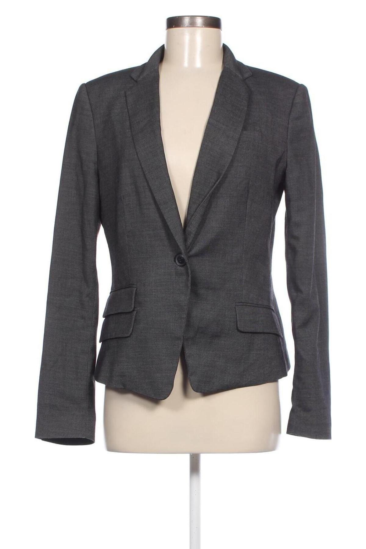 Damen Blazer Mango, Größe L, Farbe Grau, Preis € 18,99