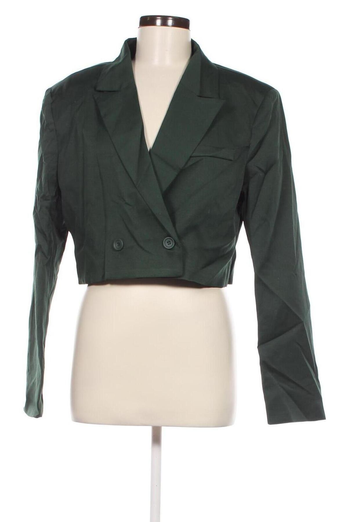 Sacou de femei Pretty Little Thing, Mărime M, Culoare Verde, Preț 144,74 Lei