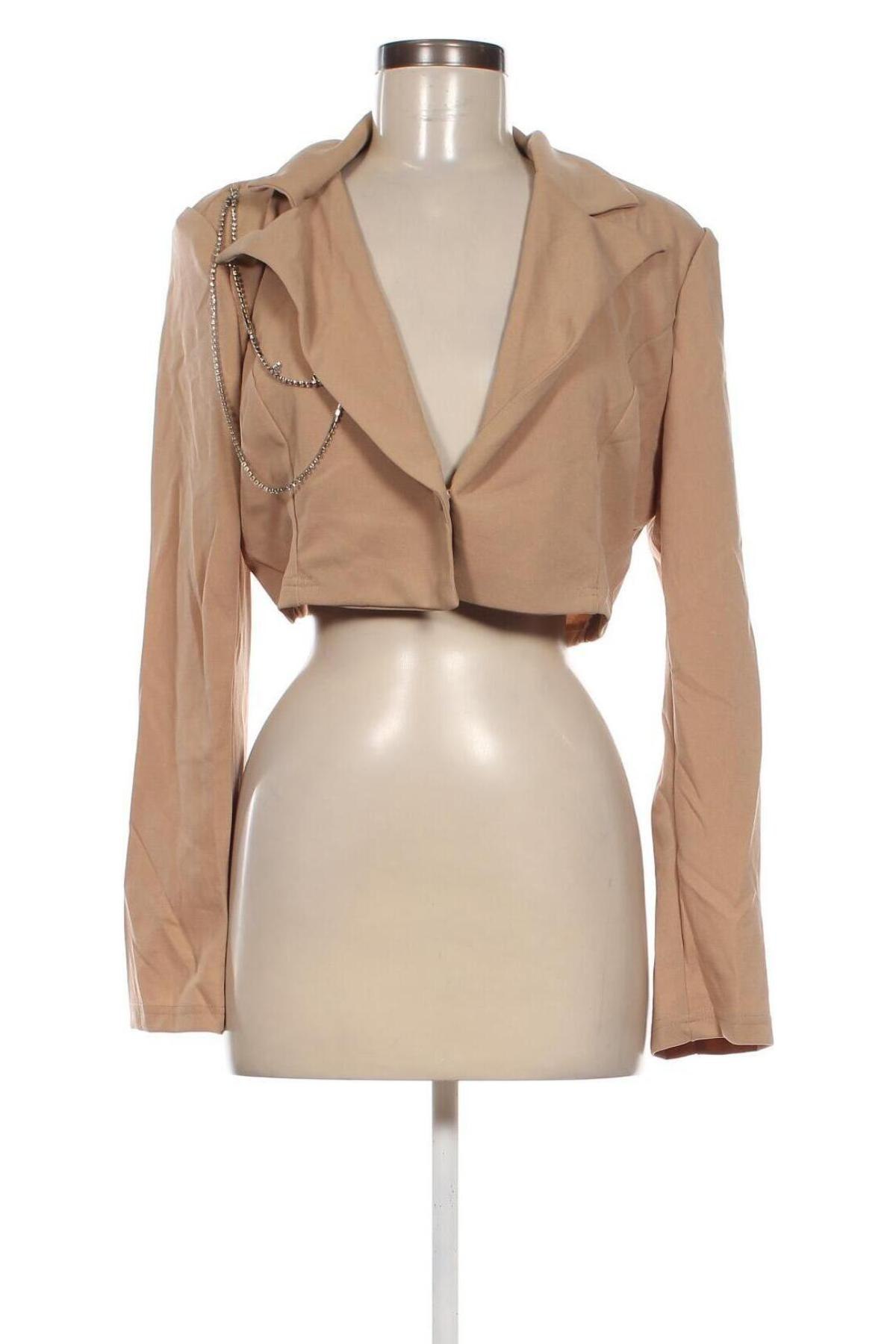 Damen Blazer SHEIN, Größe M, Farbe Beige, Preis € 48,71