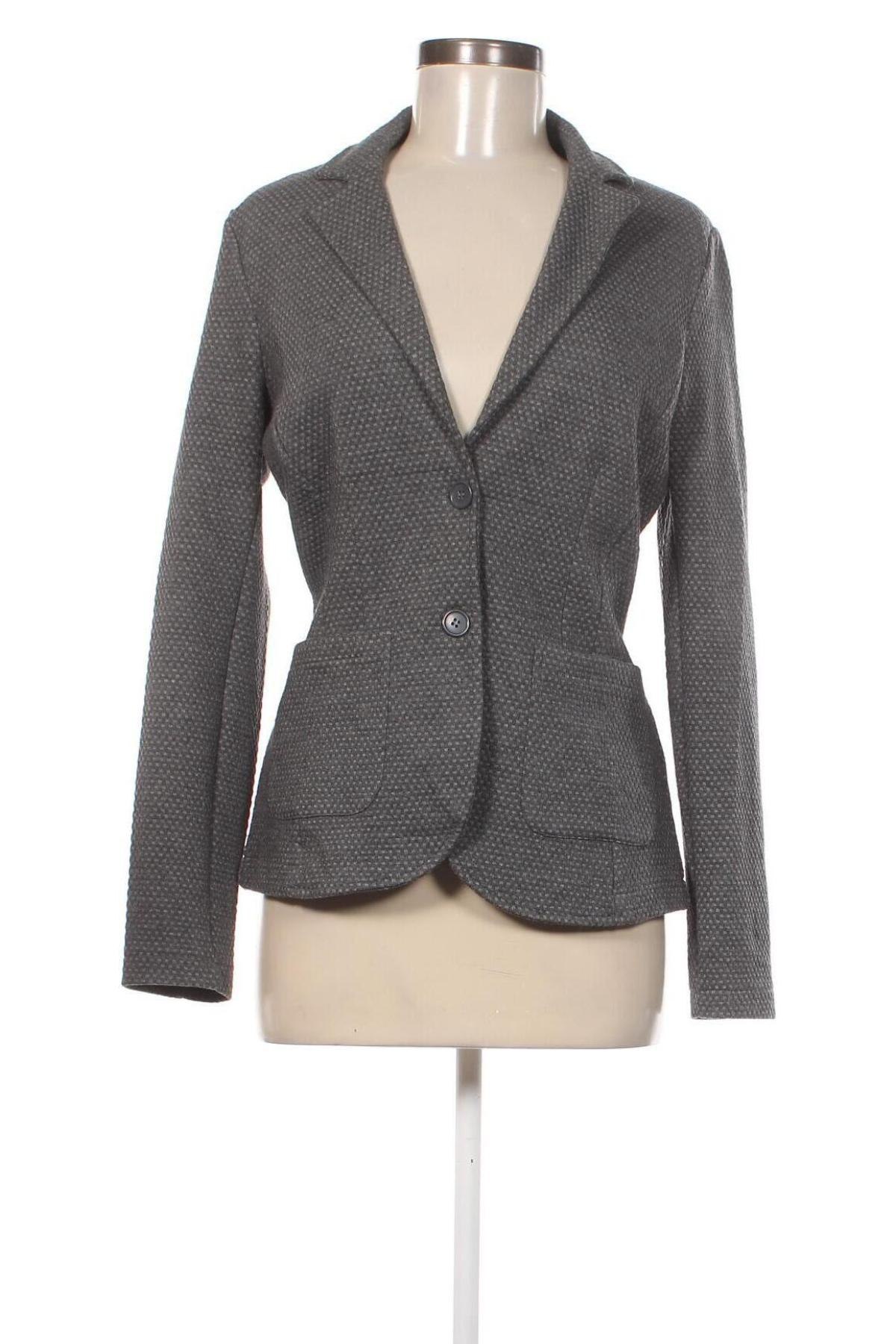 Damen Blazer Tom Tailor, Größe L, Farbe Grau, Preis 6,49 €