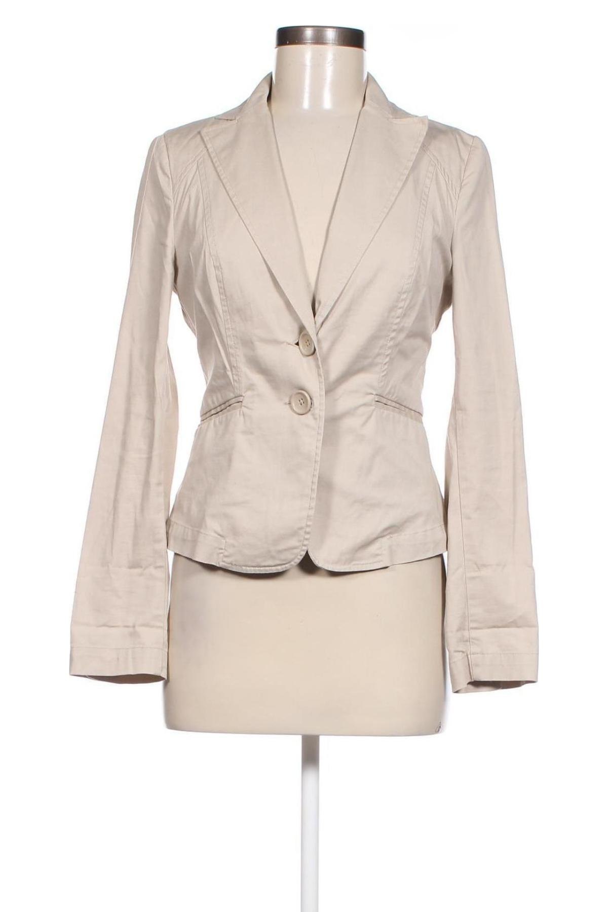 Damen Blazer United Colors Of Benetton, Größe M, Farbe Beige, Preis € 9,11