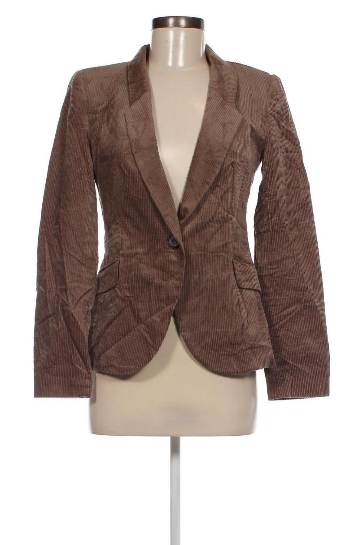 Damen Blazer Zara, Größe M, Farbe Braun, Preis 5,29 €