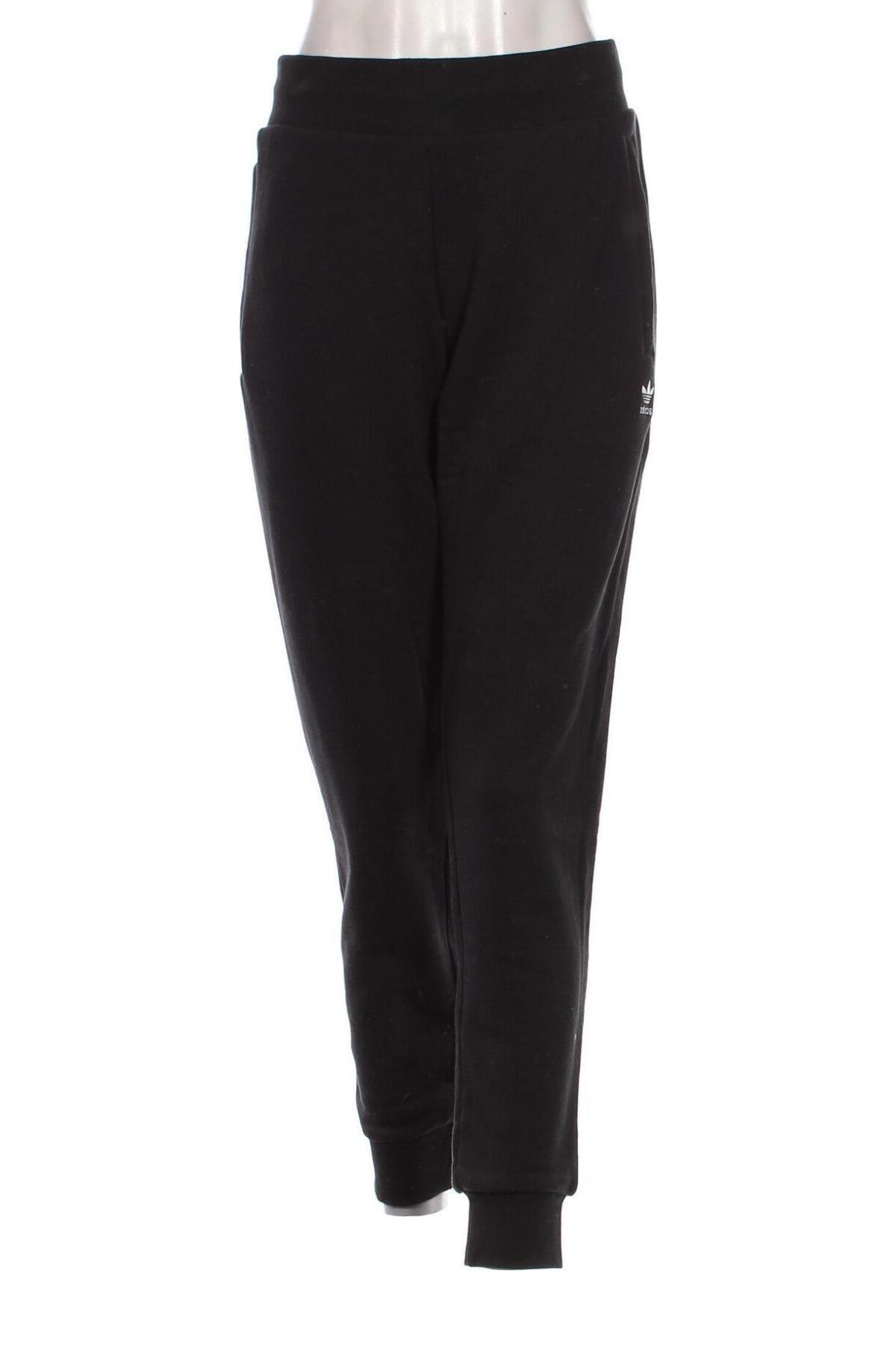 Pantaloni trening de femei Adidas Originals, Mărime L, Culoare Negru, Preț 305,92 Lei