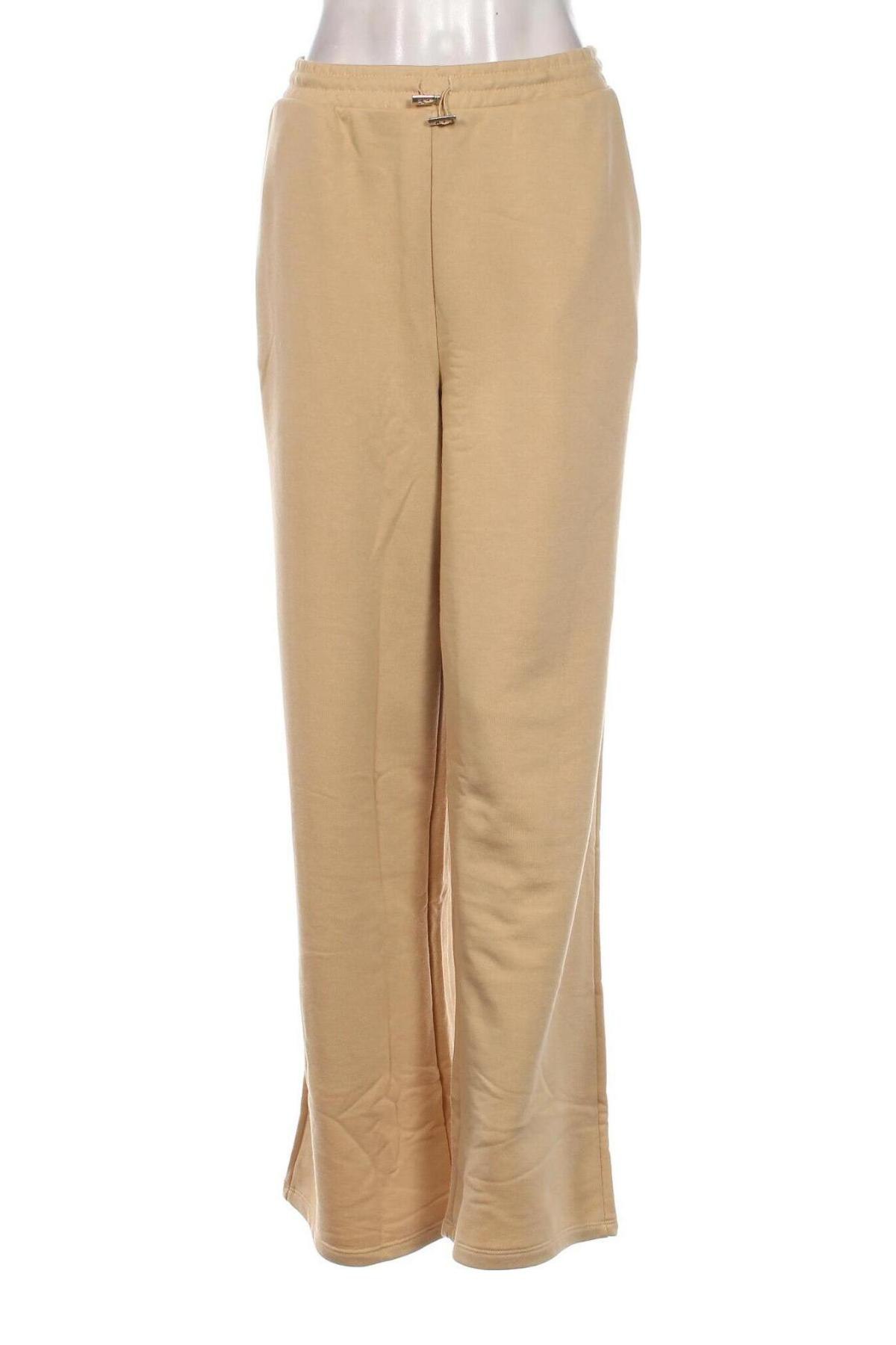 Damen Sporthose NA-KD, Größe L, Farbe Beige, Preis € 31,96